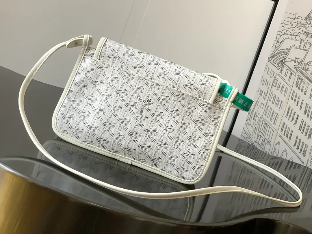 Goyard White Clutch Bag