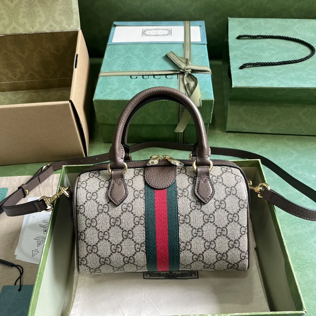 Gucci Monogram Top Handle Bag