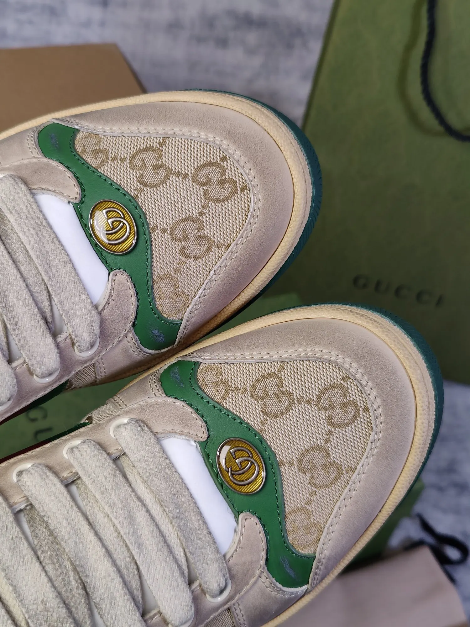 Gucci Logo休闲运动鞋 百搭款