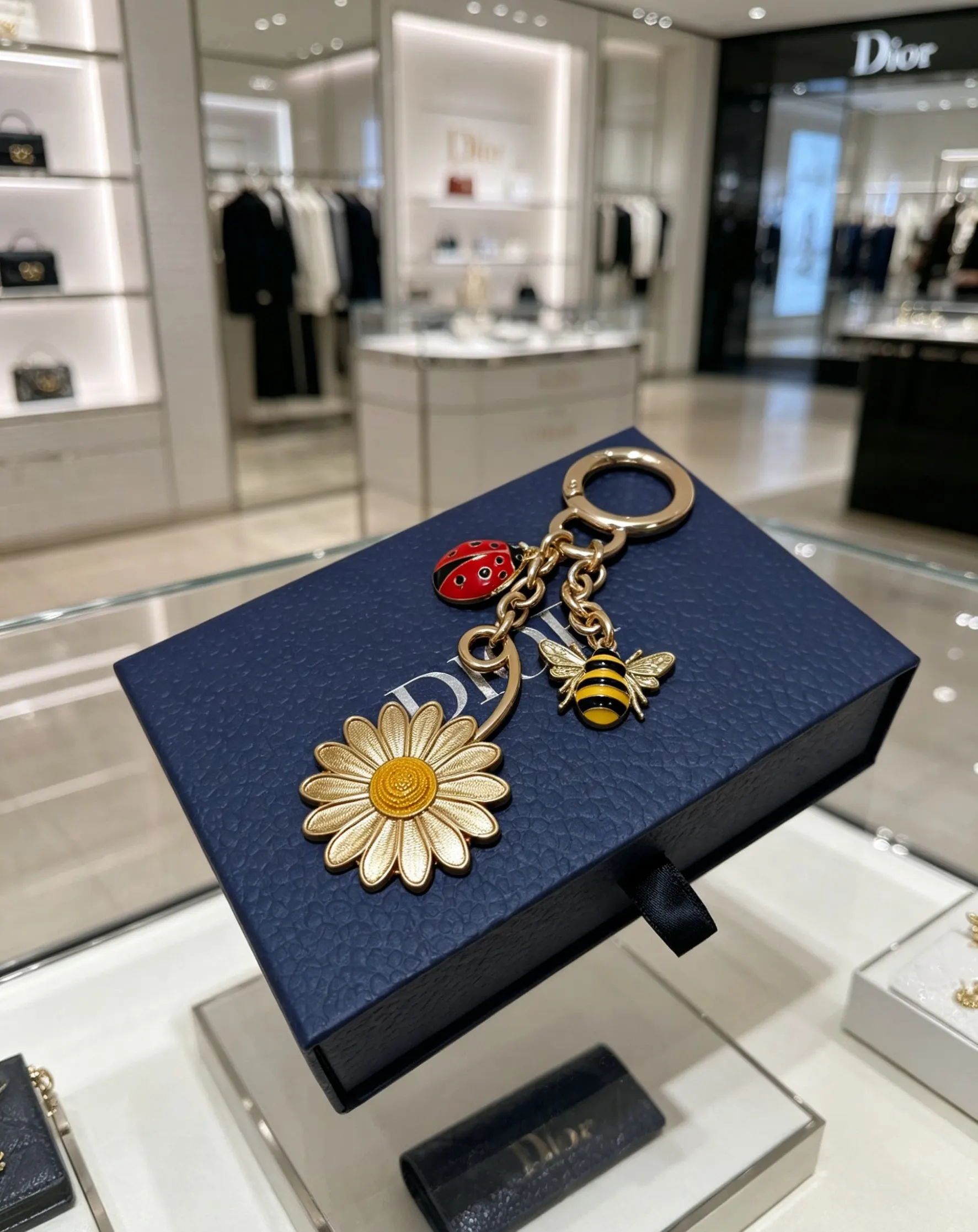 Dior 彩色吊坠项链 礼盒