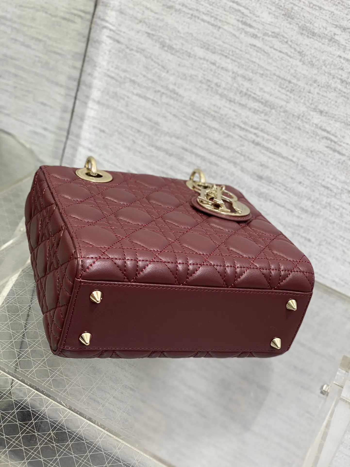 Dior Lady Dior 黑色手提包