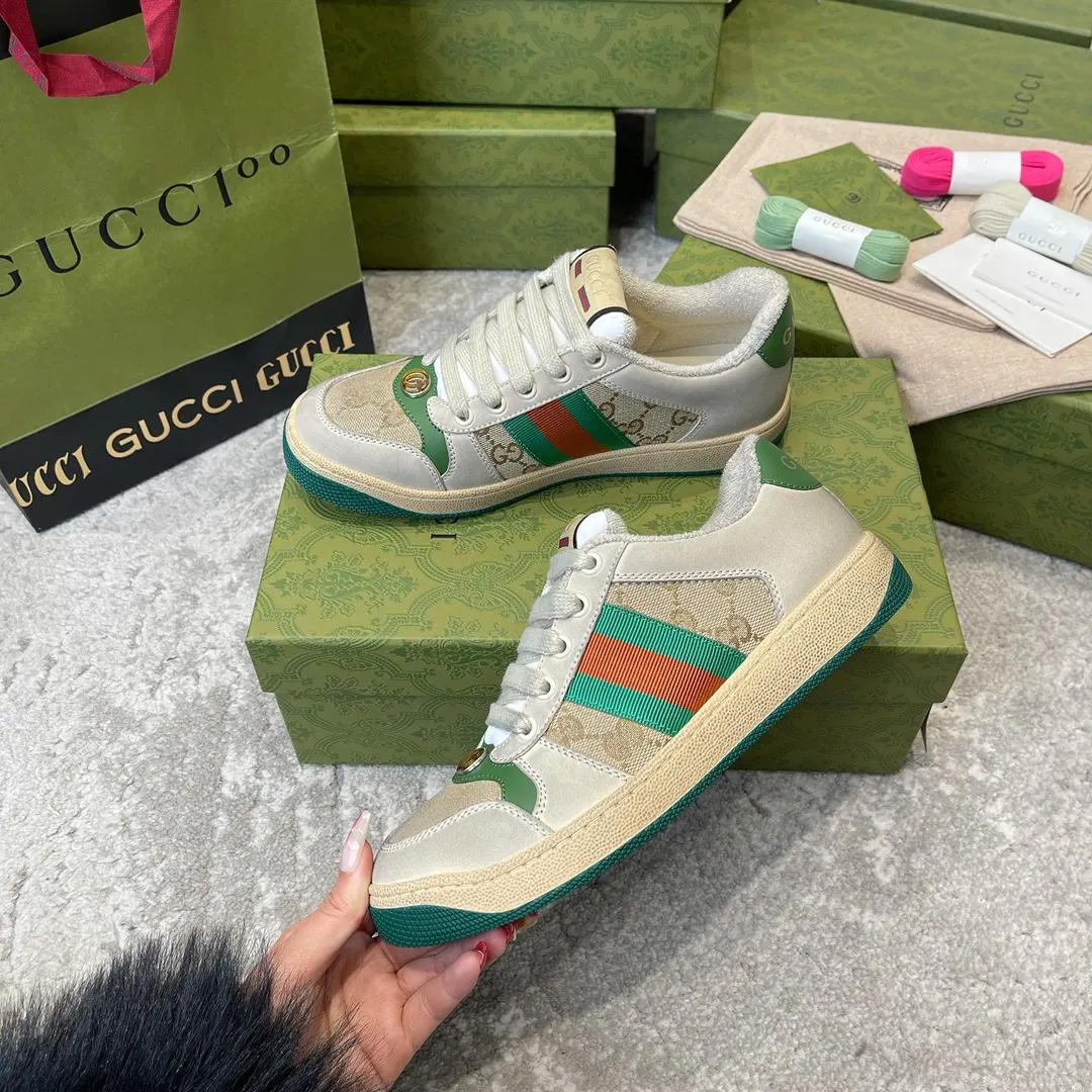 Gucci Logo休闲运动鞋 百搭款