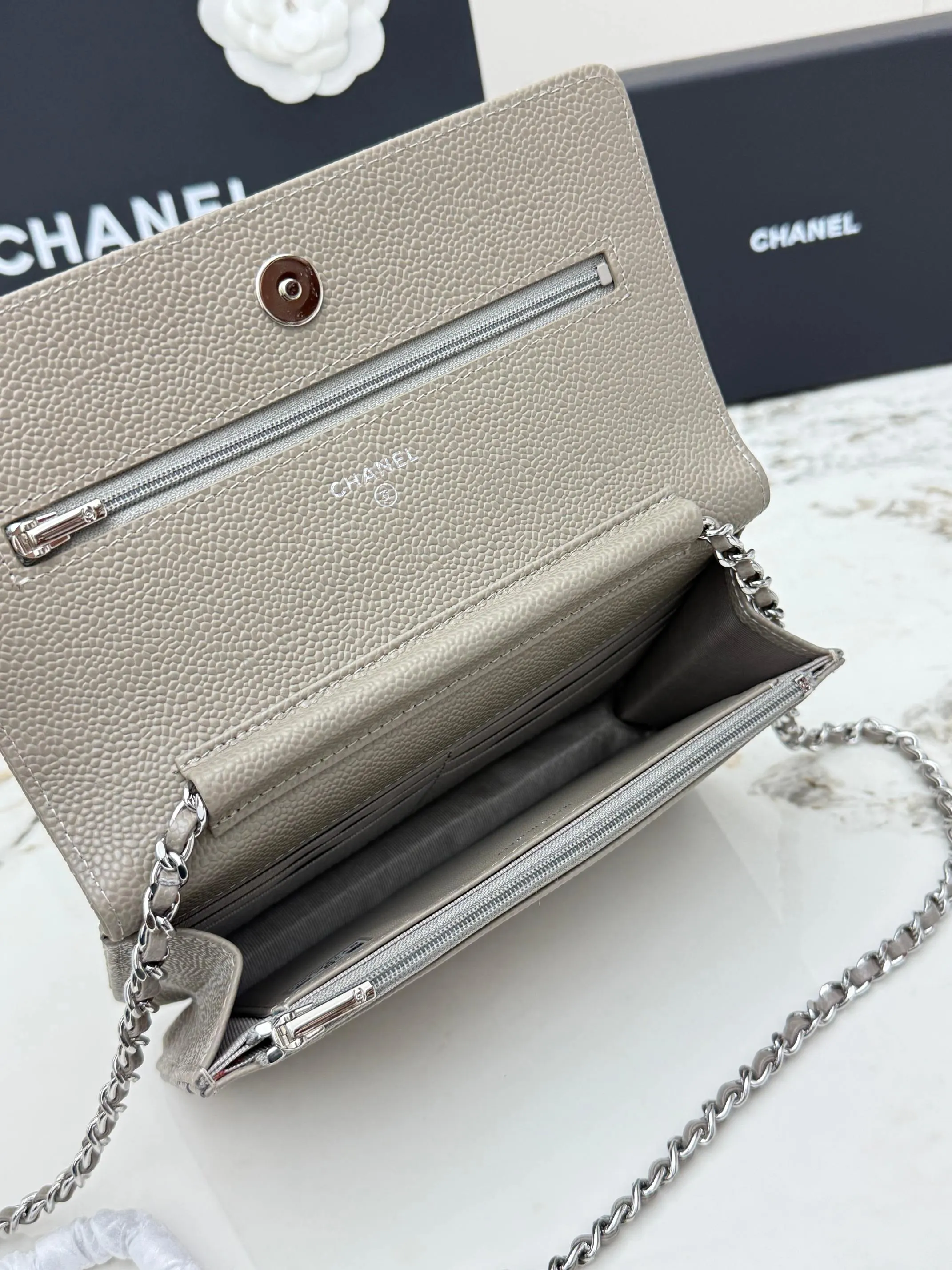Chanel Chain Bag Leather