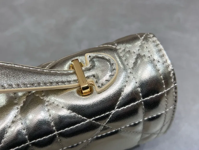 Gold Clutch Bag