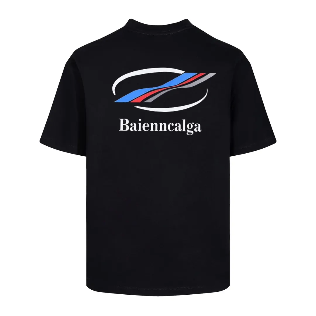 Balenciaga Black Short Sleeve T-Shirt Loose
