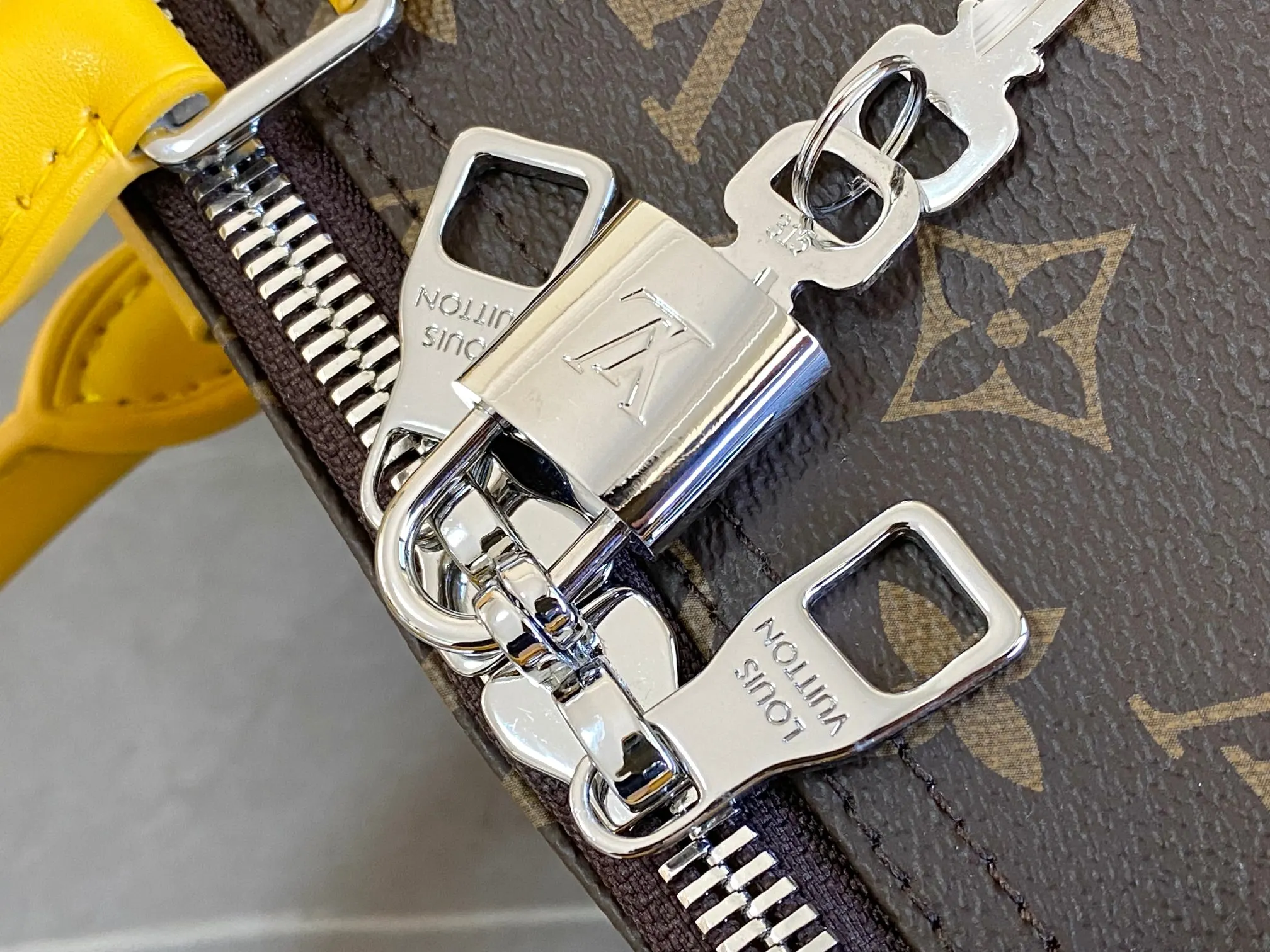 Keepall 金色 牛皮 旅行袋 大容量旅行款