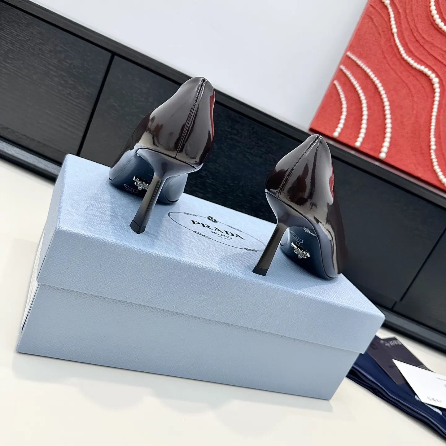 Prada 单鞋 舒适 高跟鞋