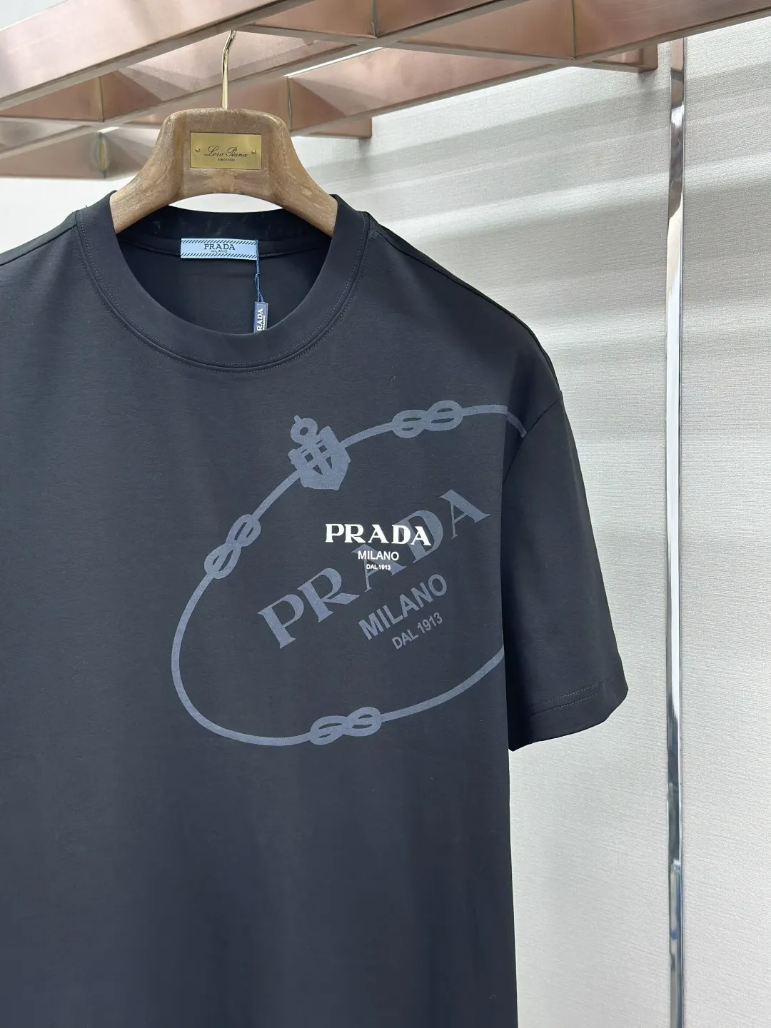 Prada 棉质 Logo 短袖T恤