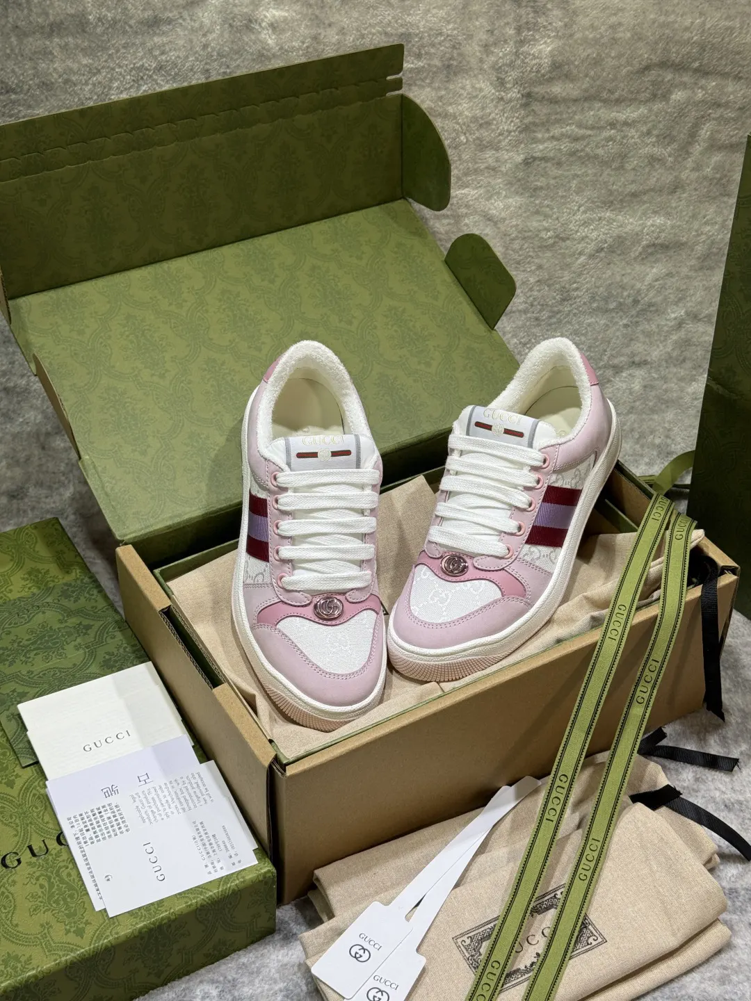 Gucci Logo休闲运动鞋 百搭款