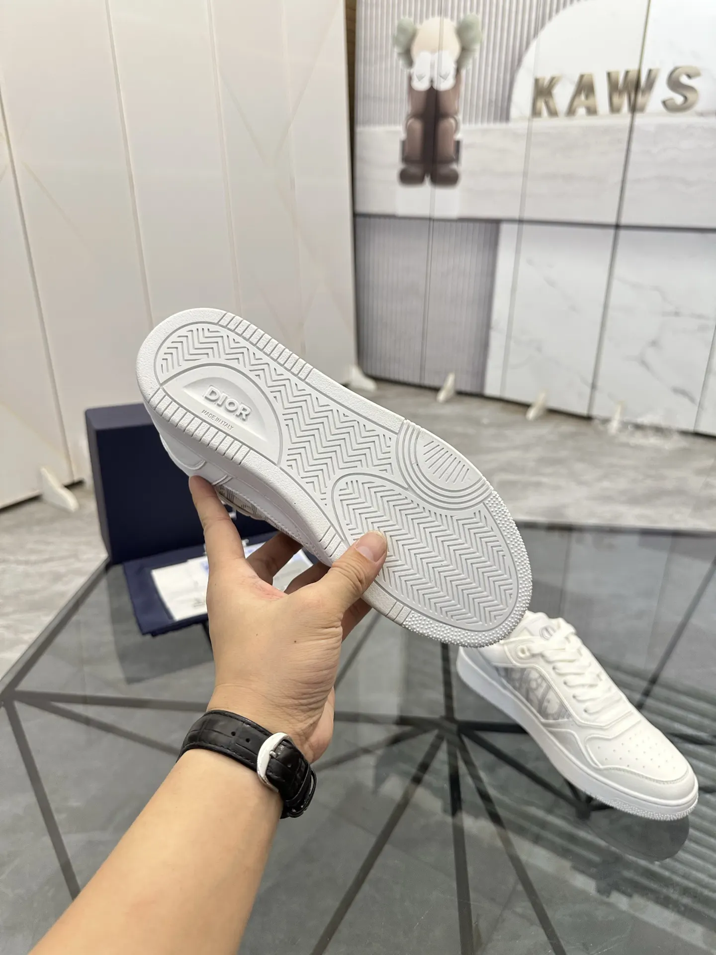 Dior Cowhide Shoes Comfortable And Sneakers
