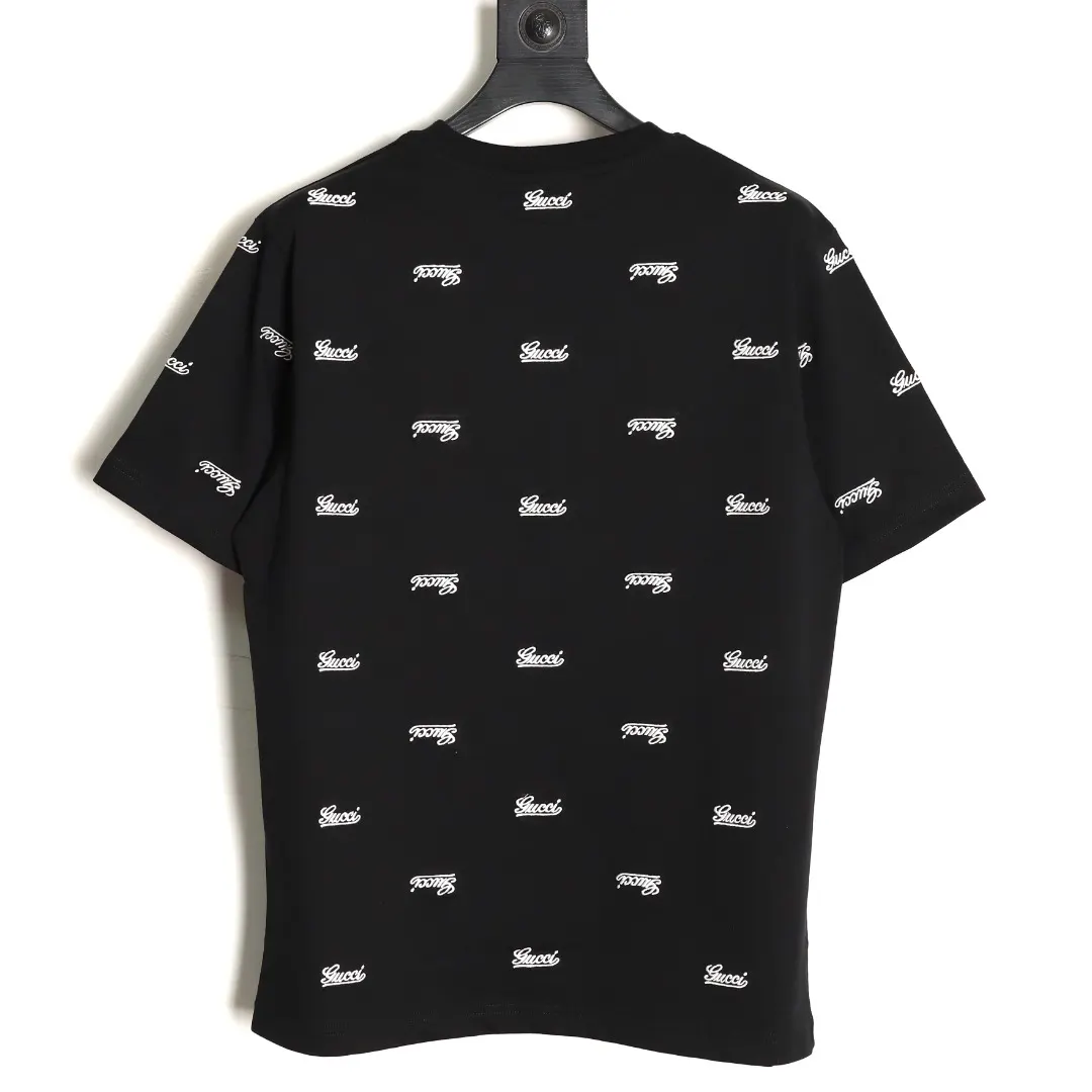 Gucci Logo Embroidered T-Shirt