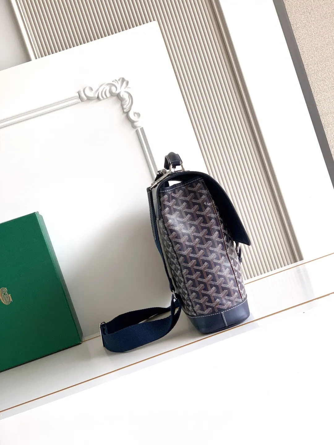 Blue Briefcase Business Commuter