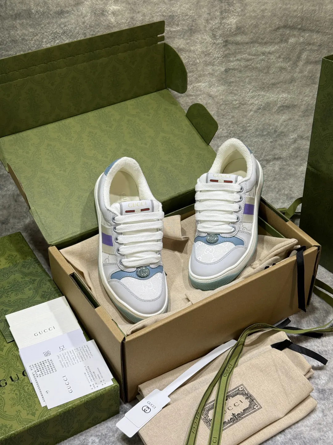 Gucci Logo休闲运动鞋