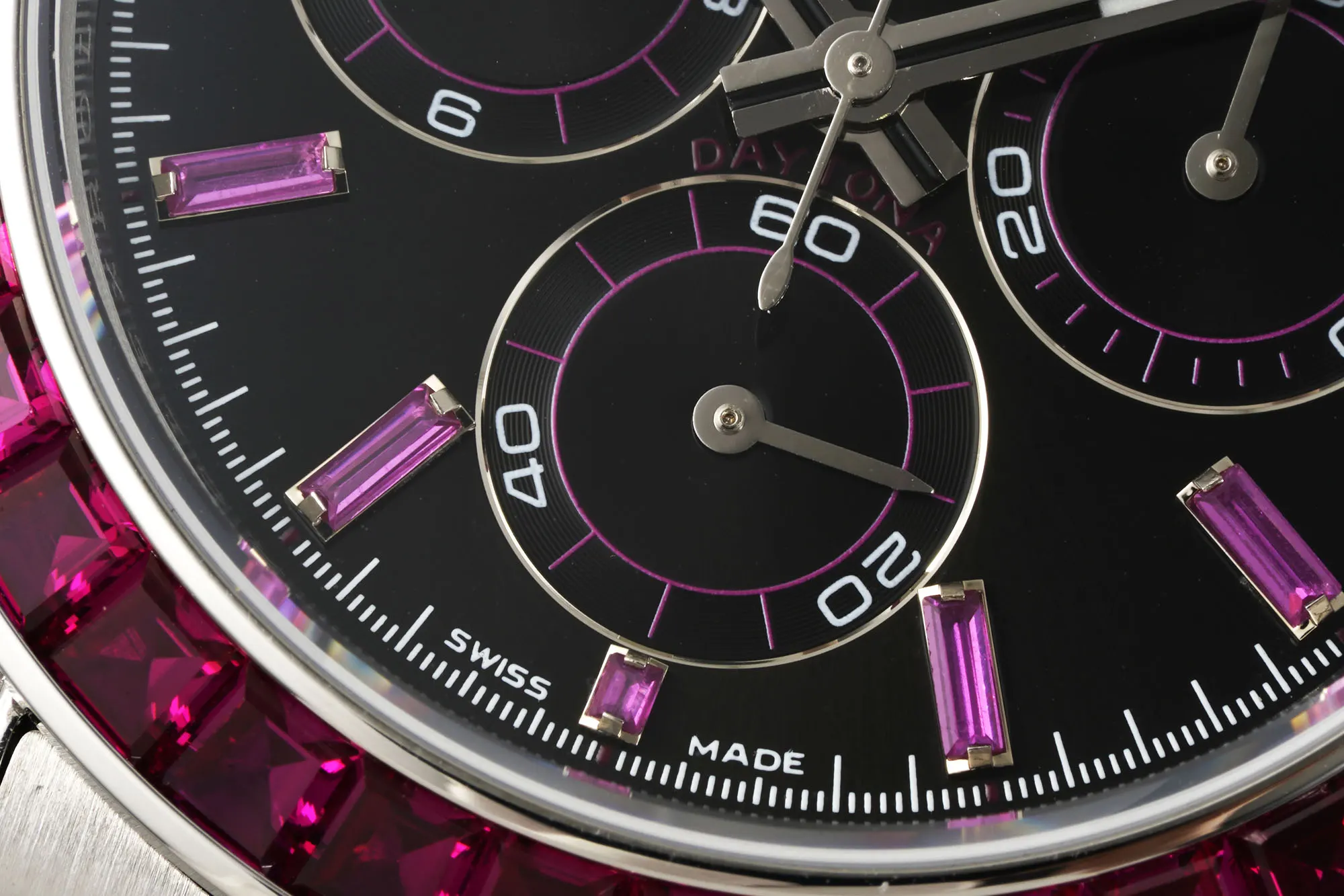 Rolex PPM定制改装 劳力士迪通拿隐藏款 cvd培育钻限定 手錶 經典腕表款