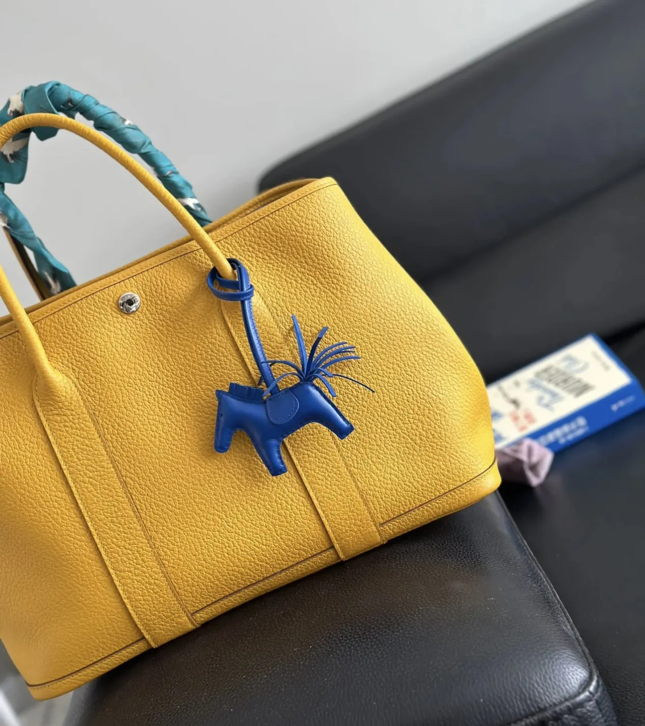 Hermès 小羊皮 挂件 精致配饰 吊坠
