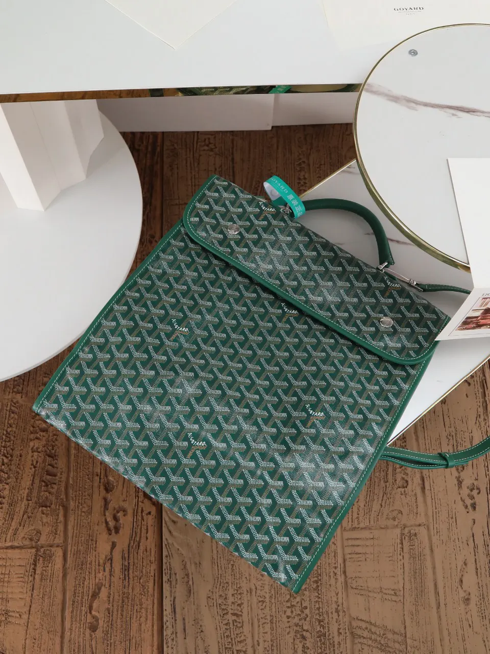 Goyard 綠色 雙肩包 实用雙肩款