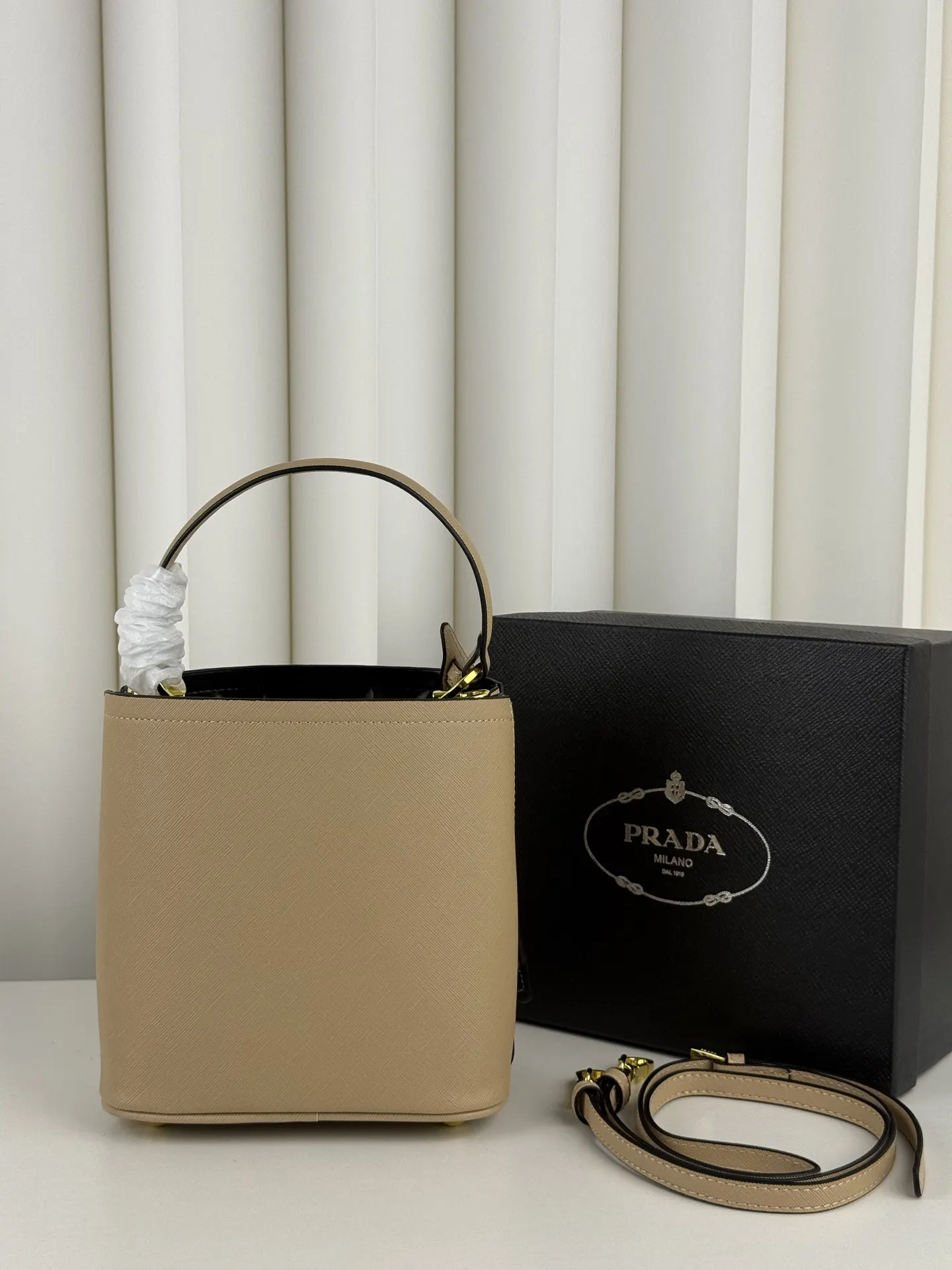 Bucket Bag Casual Leather