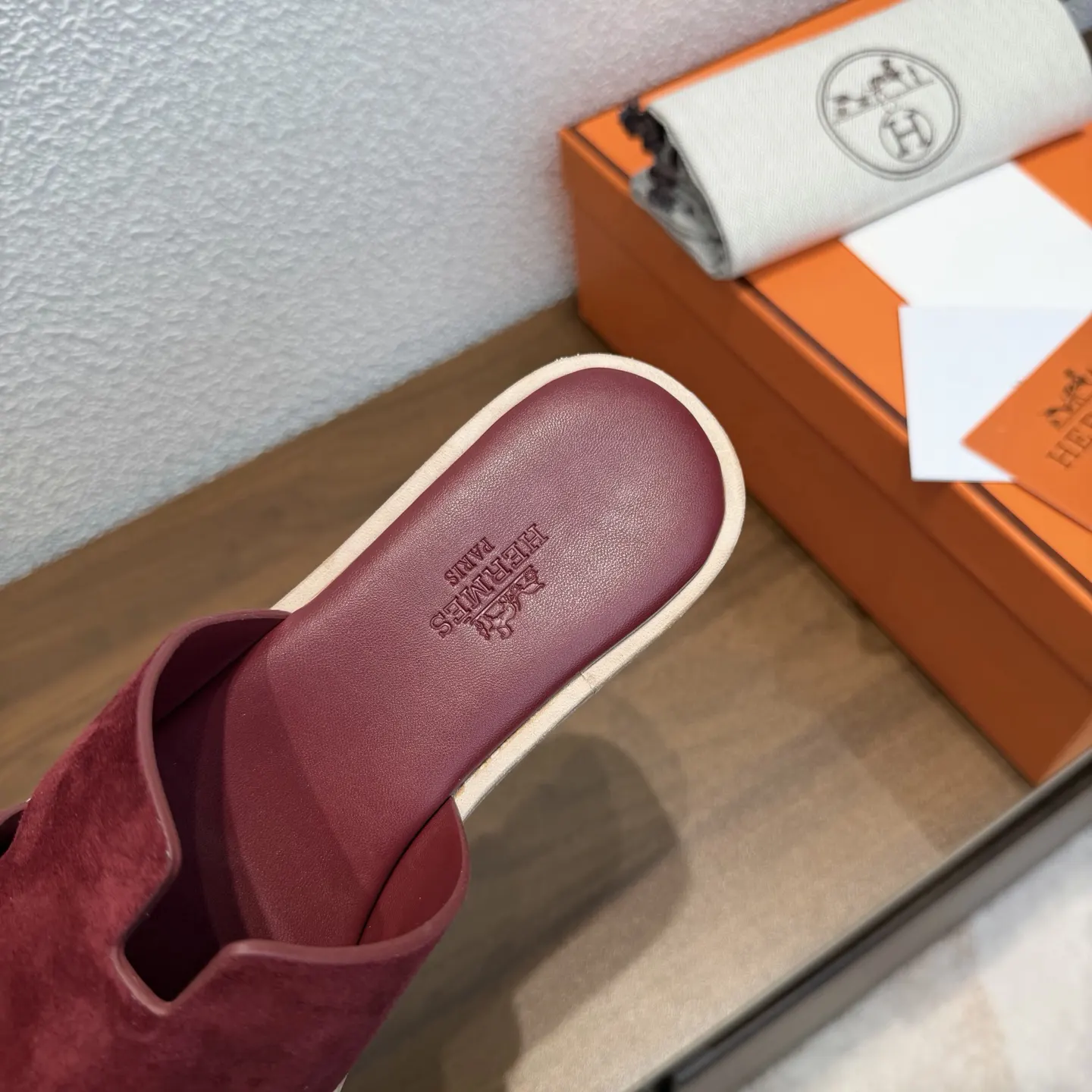 Hermès 新色系 拖鞋 舒适