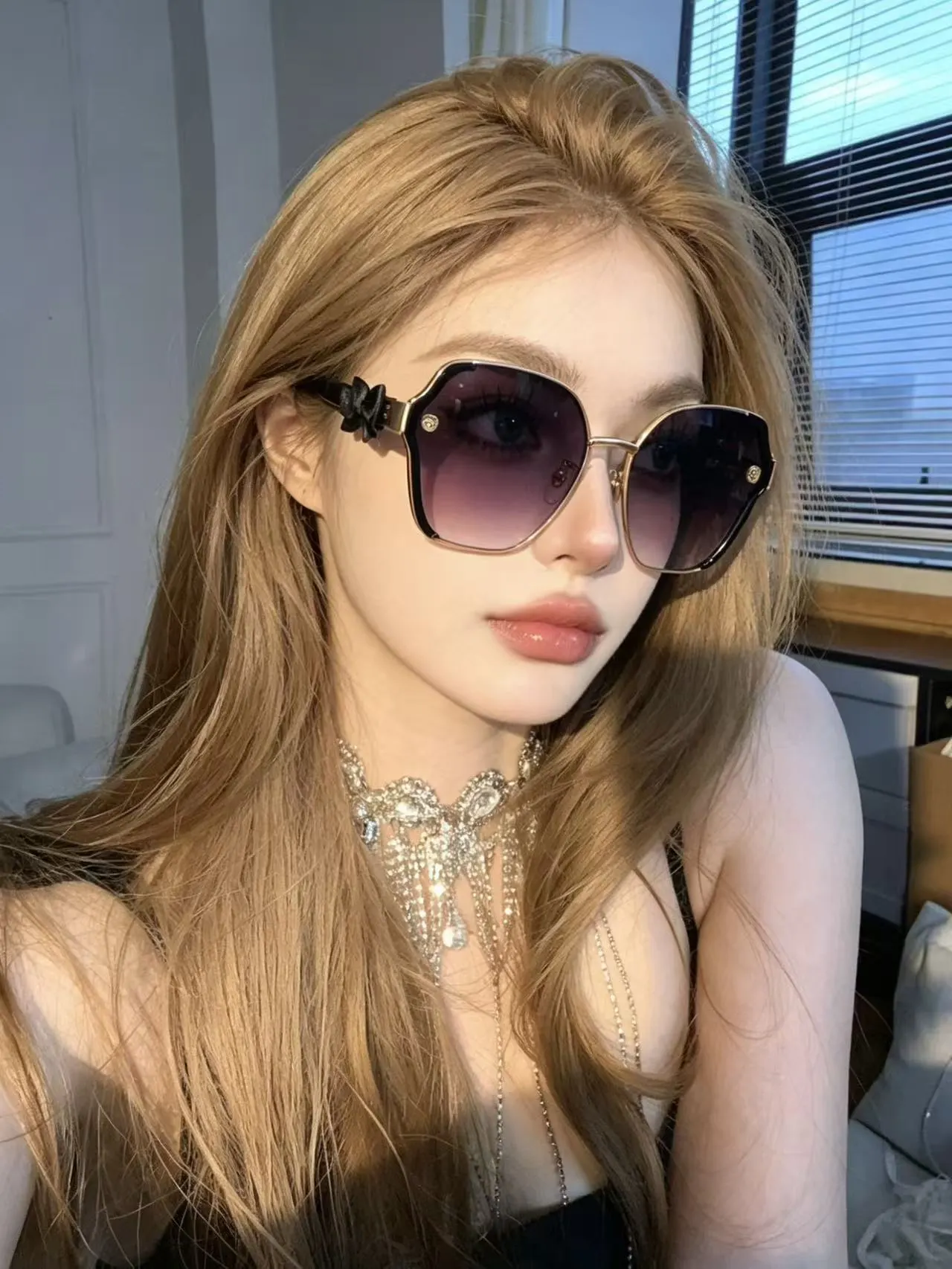 Chanel 墨镜 時尚防晒 太陽鏡