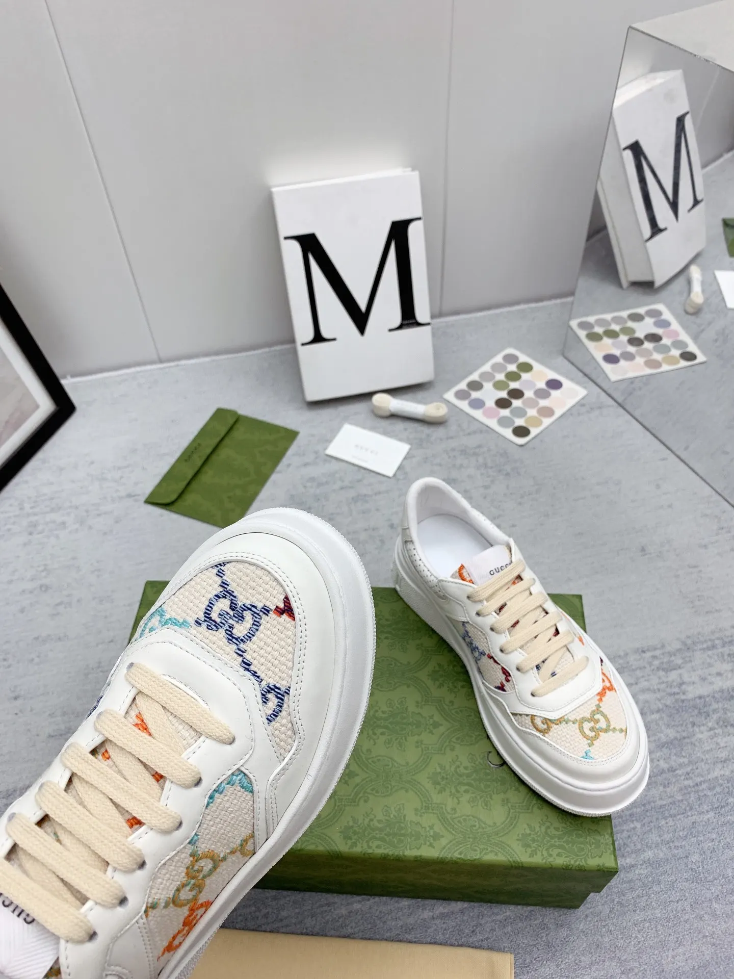 Gucci Logo休閒運動鞋