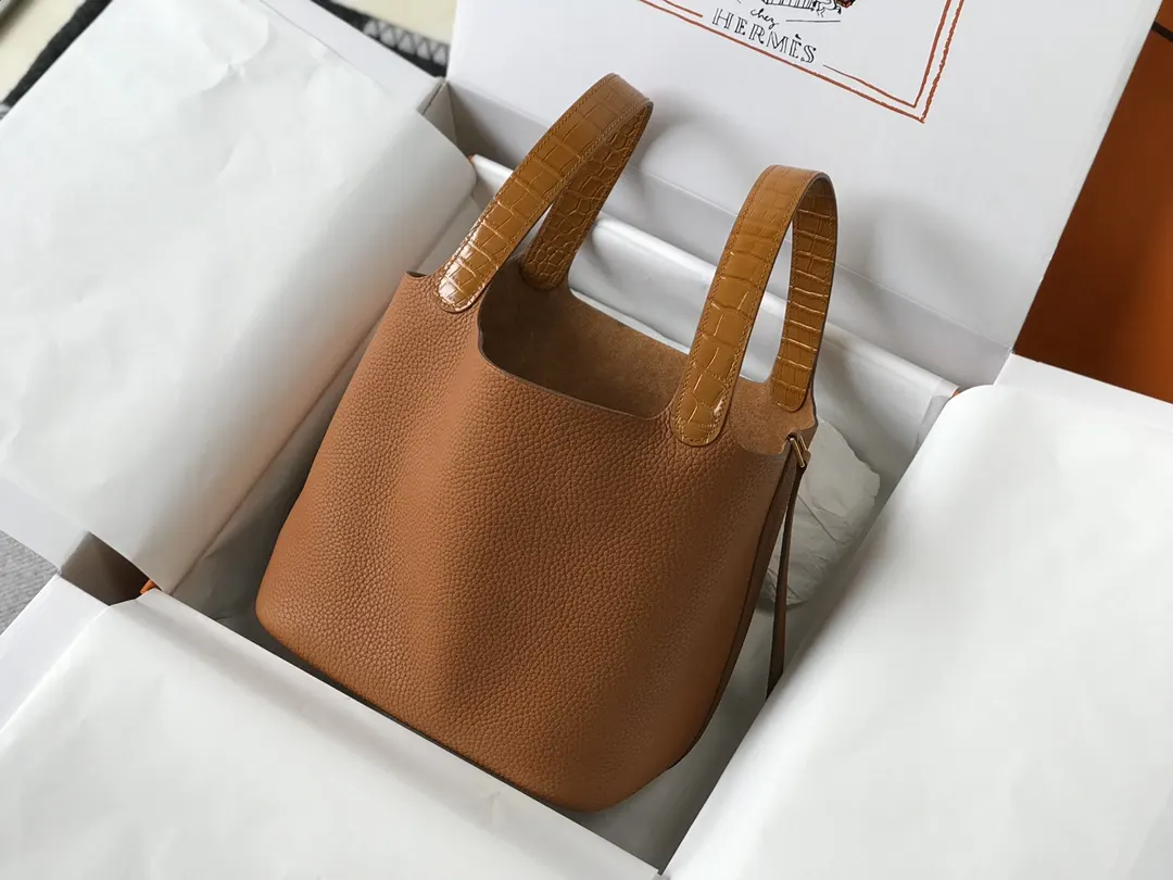 Hermès 棕色 手提包