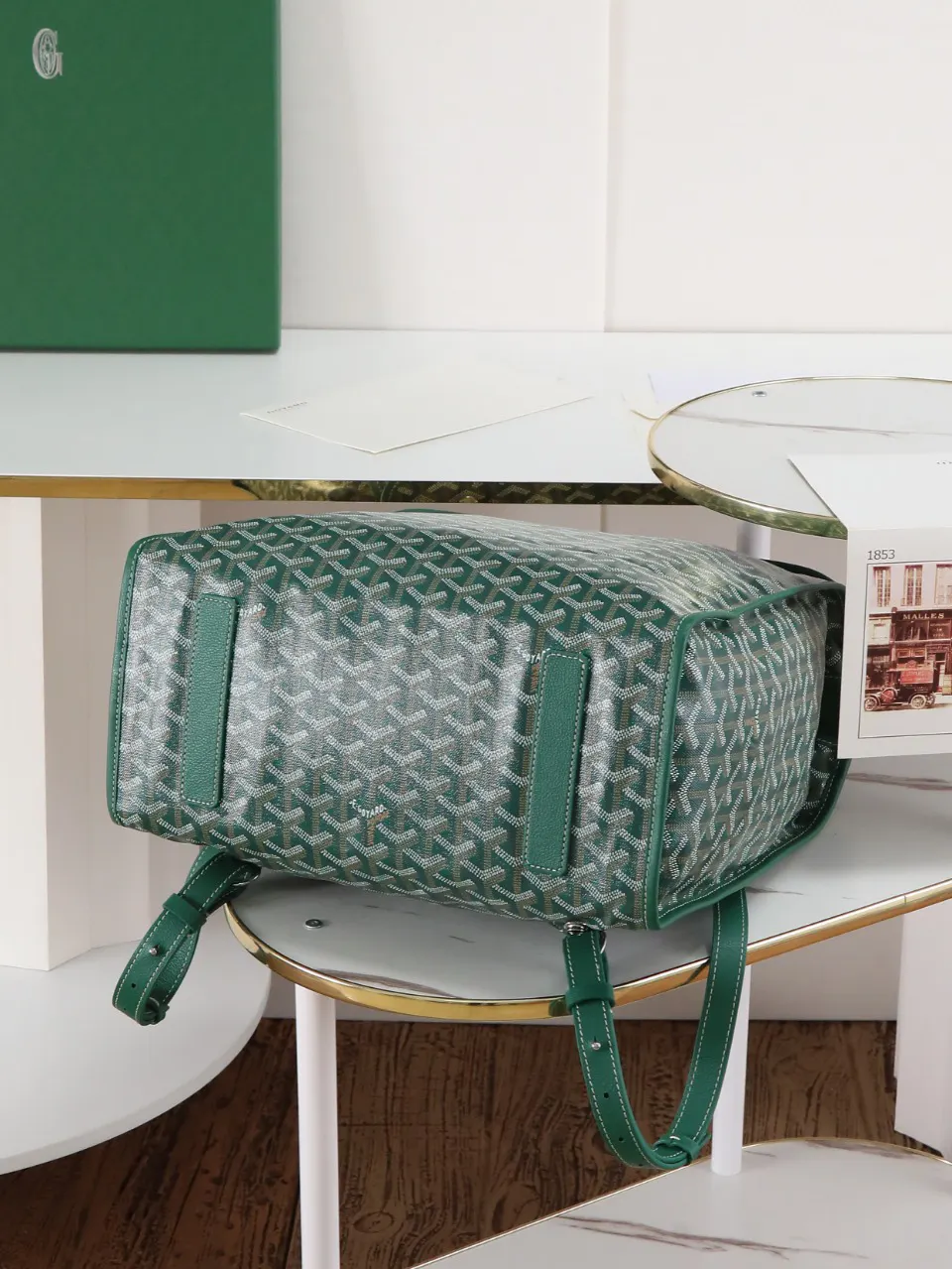 Goyard 綠色 雙肩包 实用雙肩款