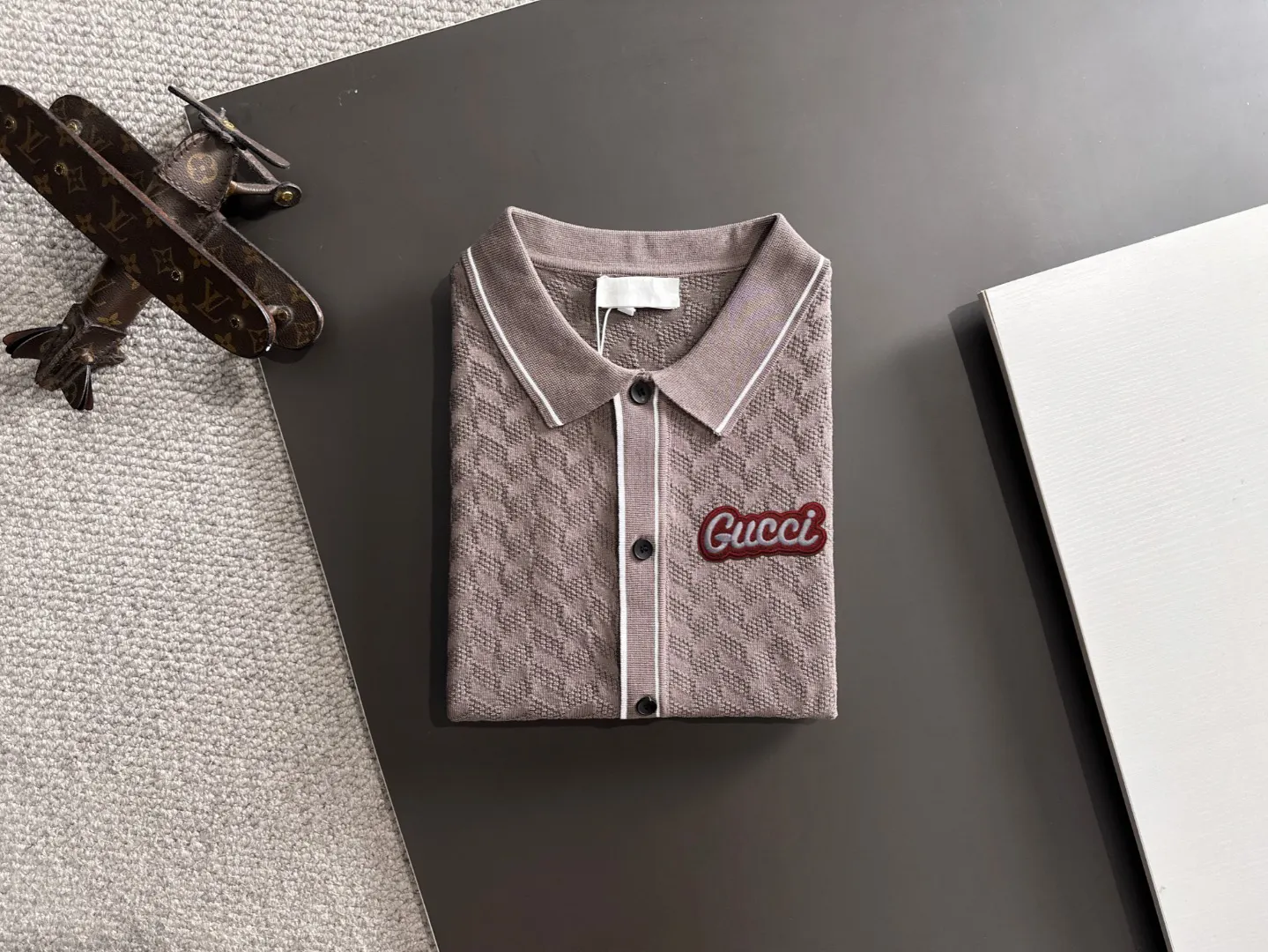 Gucci 刺绣 纯棉 针织衫 质感针织款