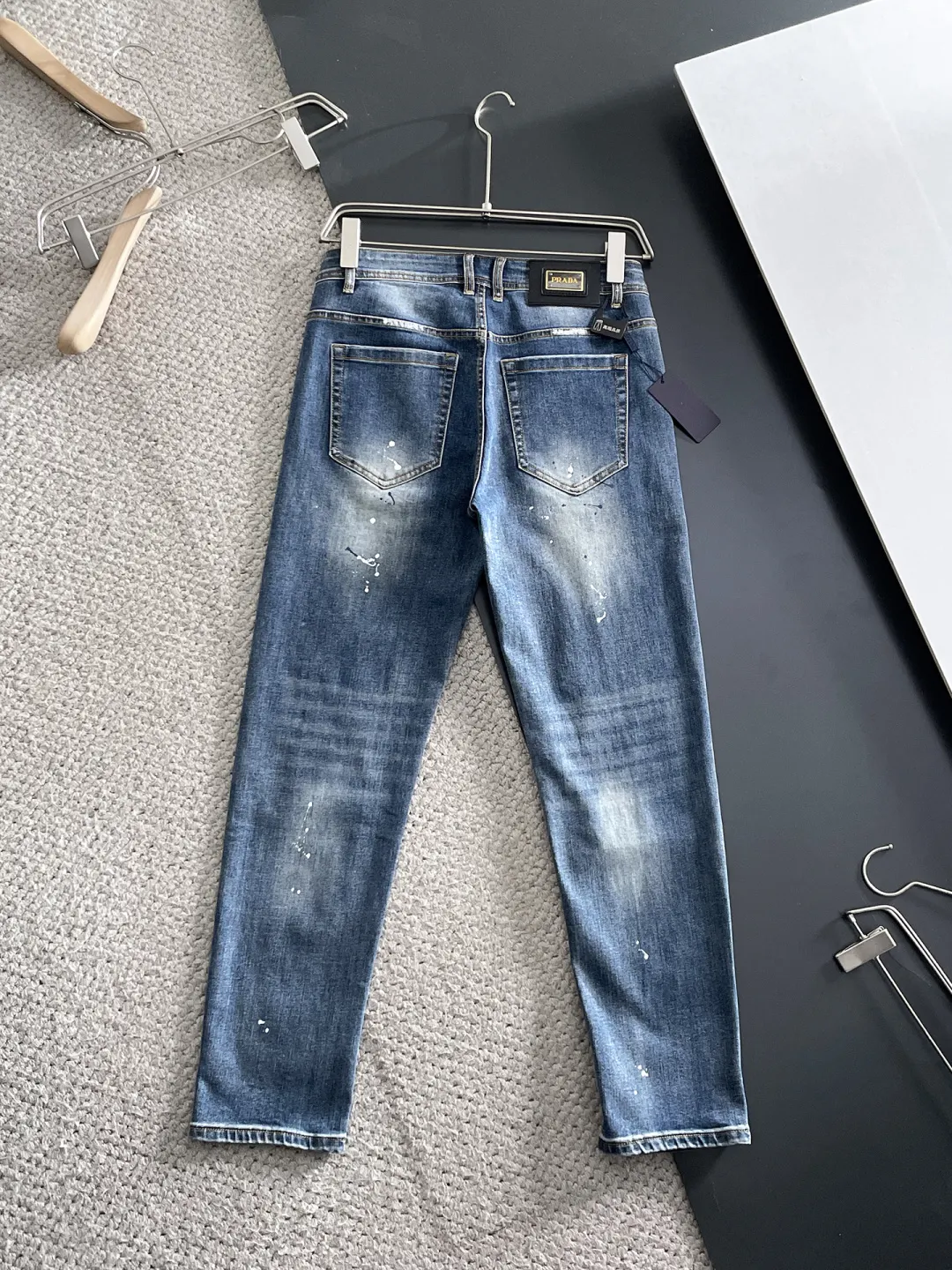 Prada 牛仔 短裤