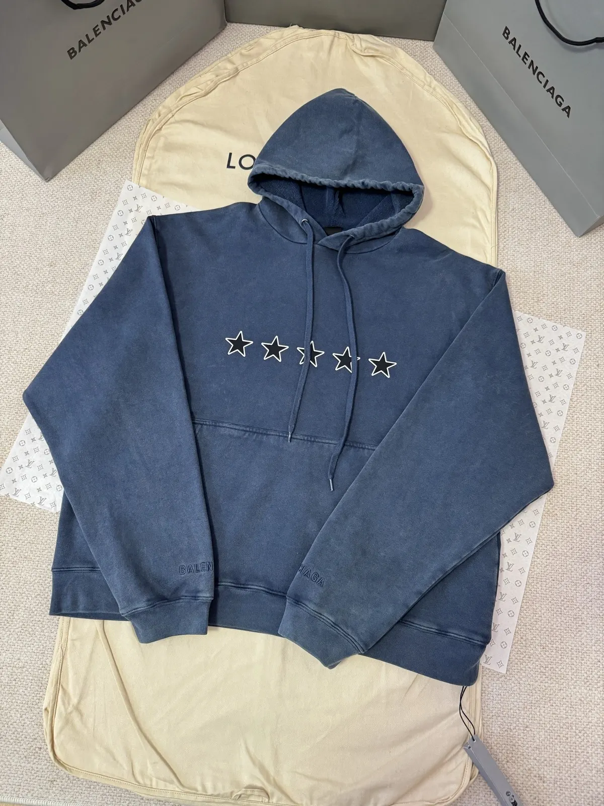 Balenciaga 卫衣 深蓝色