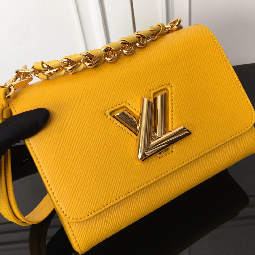 Louis Vuitton Yellow Chain Bag