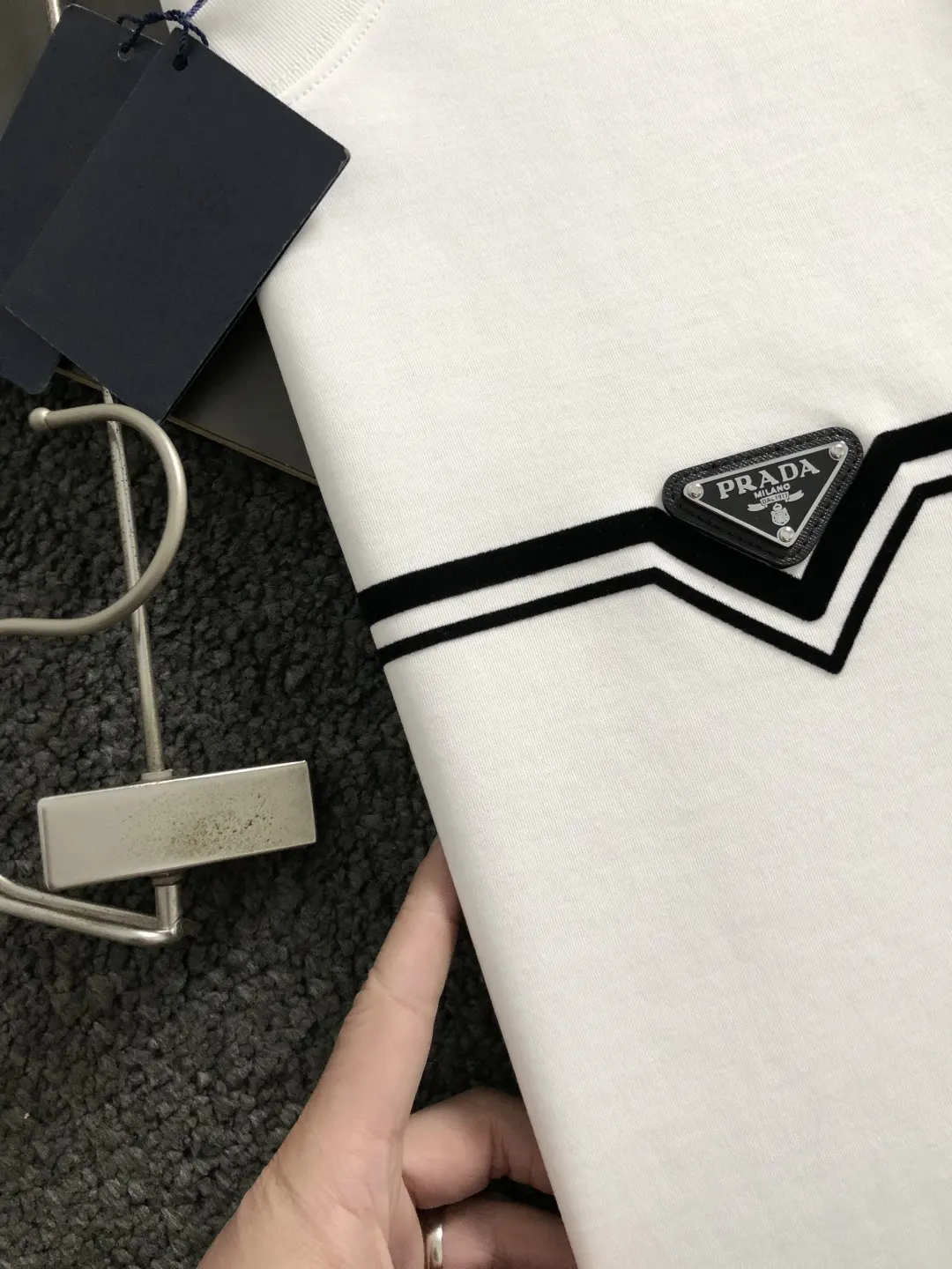 Prada 白色 T恤
