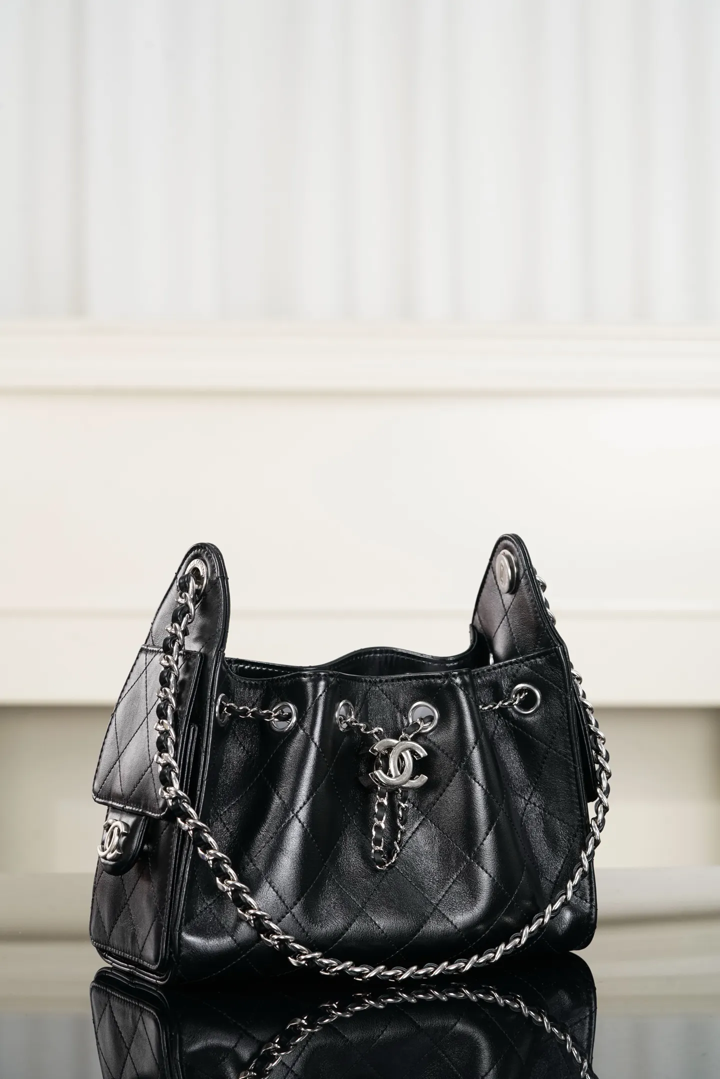 Hobo Shoulder Bag Vintage Leather