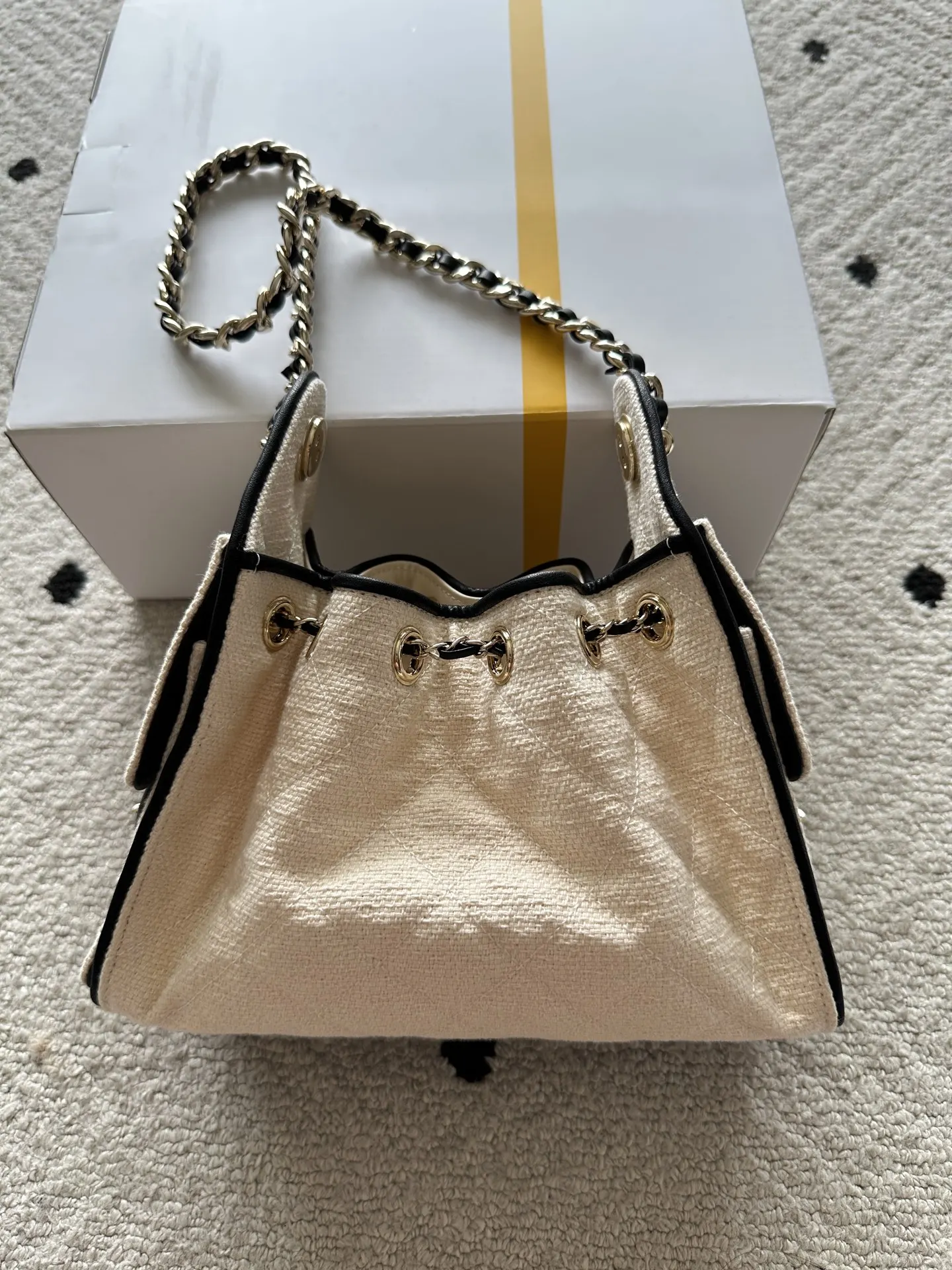 Chanel Hobo Shoulder Bag Vintage Leather