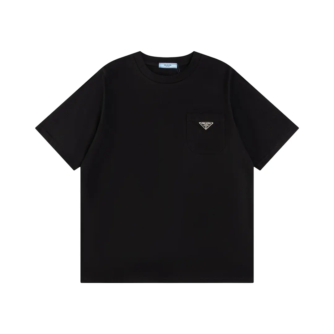 PRADA 三角标 纯棉 短袖T恤 休闲百搭款