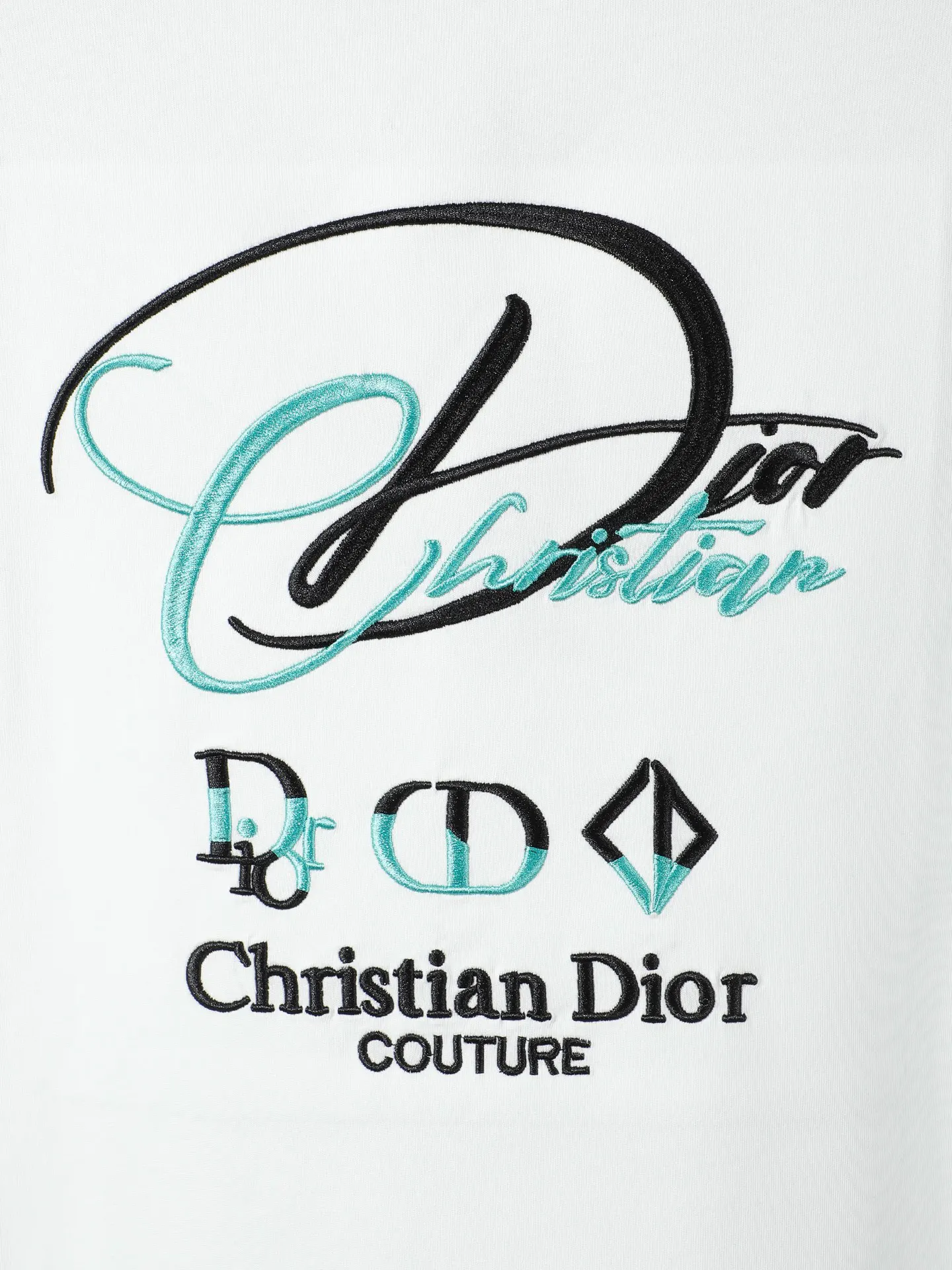 Dior 2026春夏 Logo 刺绣 短袖T恤