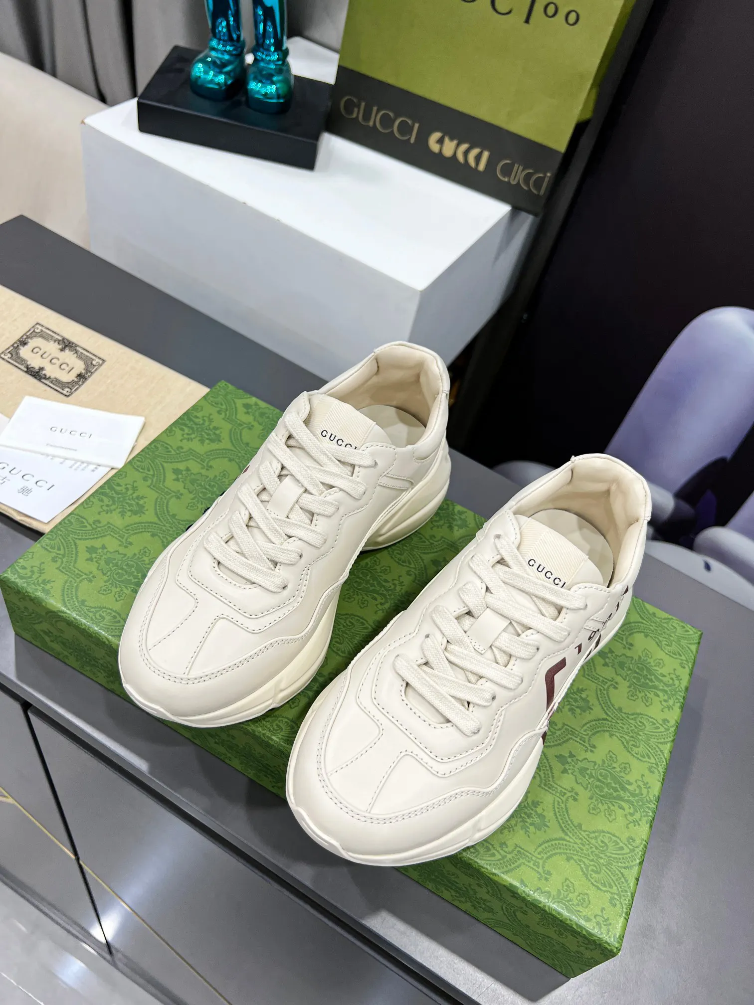 Gucci Logo休闲运动鞋 百搭款