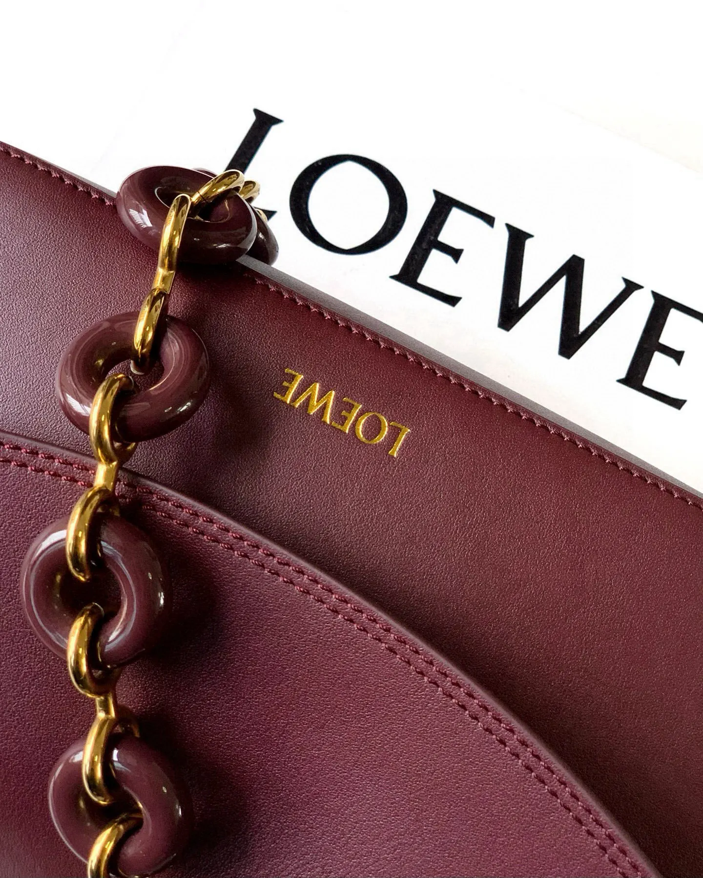 Chain Bag Lightweight Leather