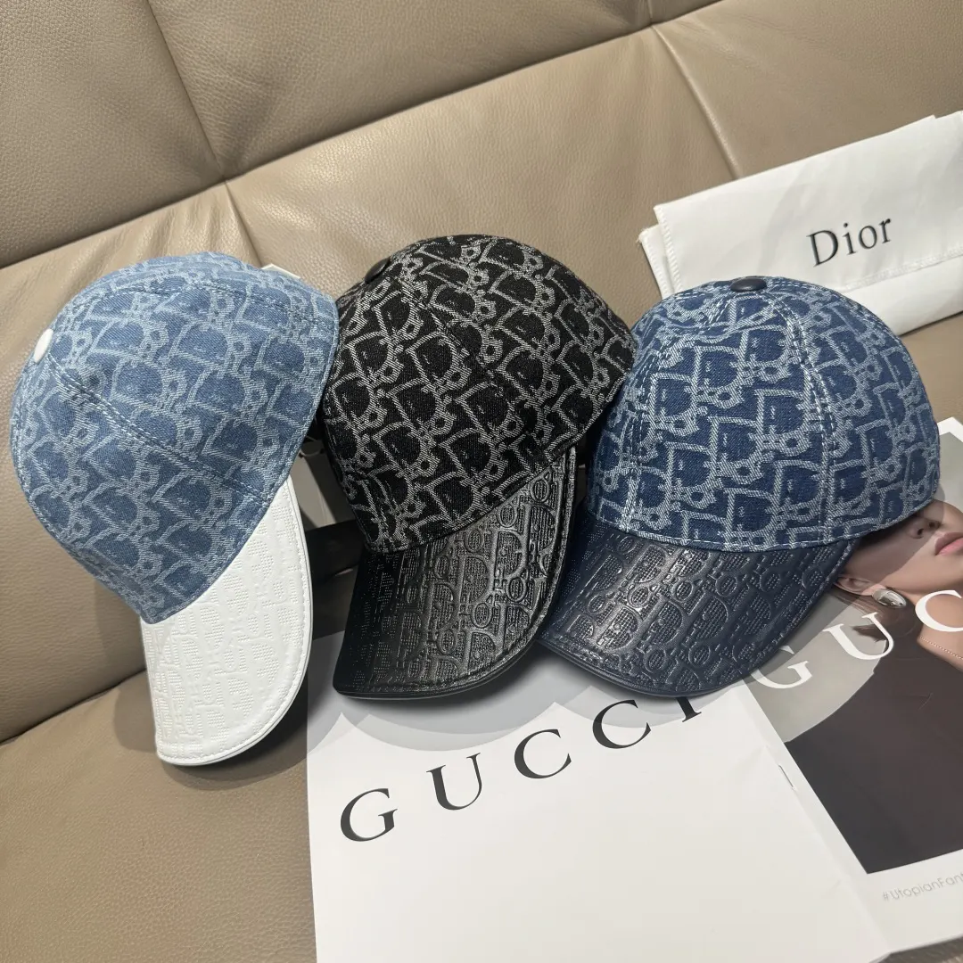 Dior Oblique 蓝色 帽子