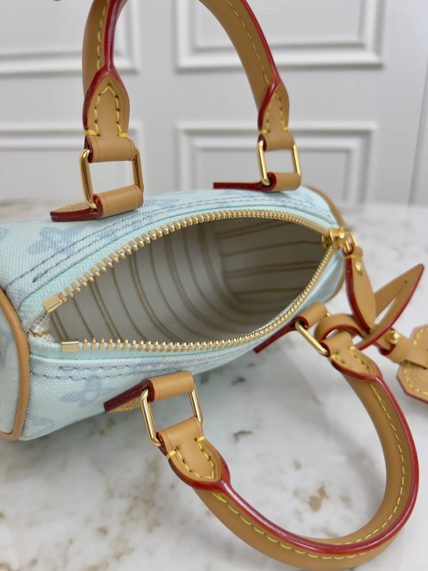 Louis Vuitton Speedy 棕色 Monogram 手提包
