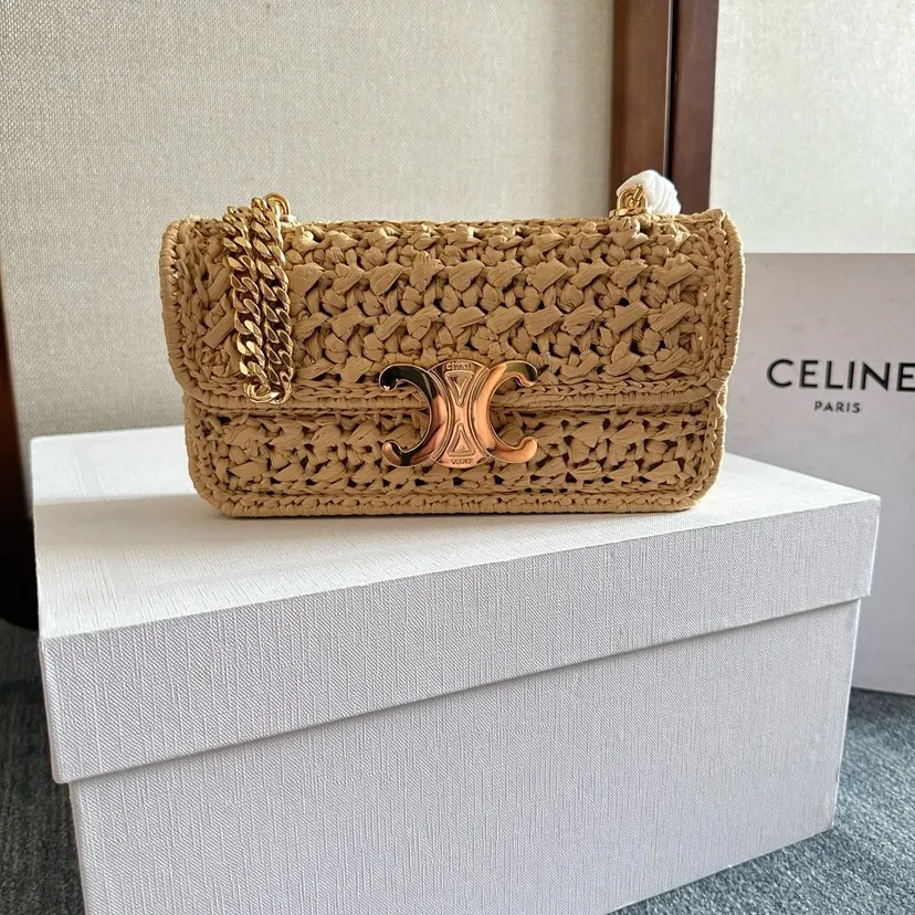Celine Triomphe 腋下包 復古腋下背款