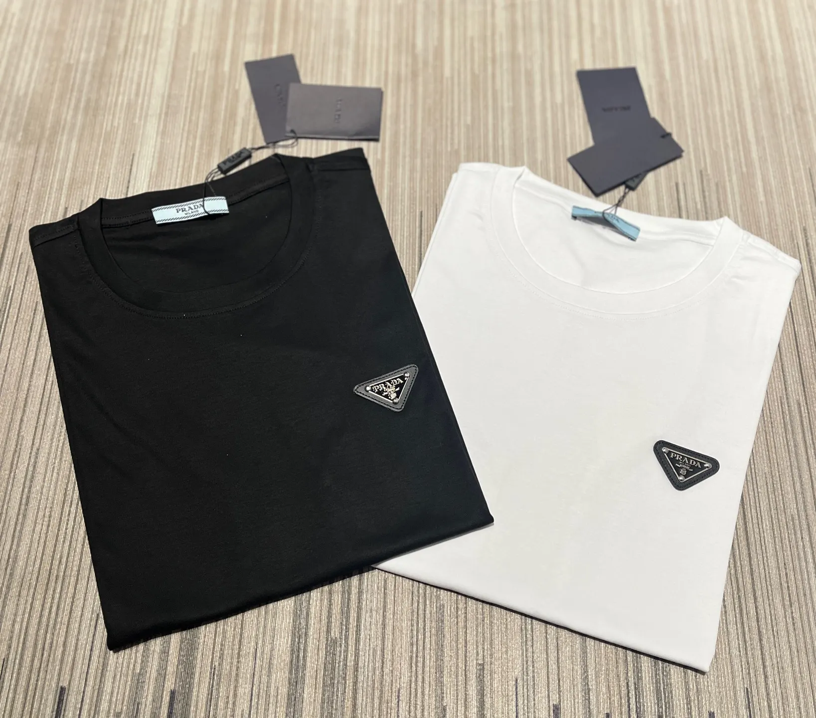 Prada 棉质 Logo 短袖T恤