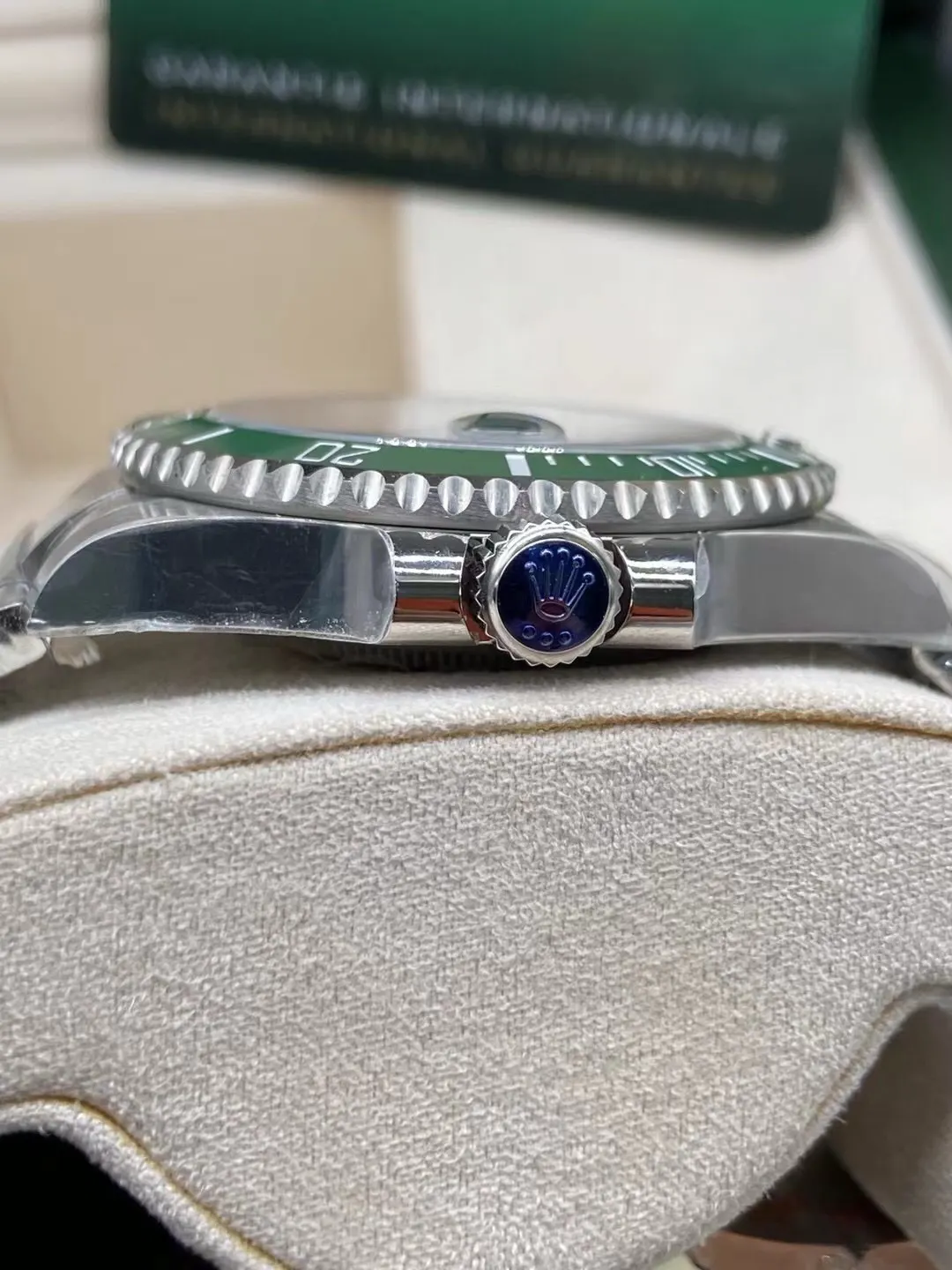 Rolex 藍色 劳力士 綠水鬼 ① 一 手錶 經典腕表款