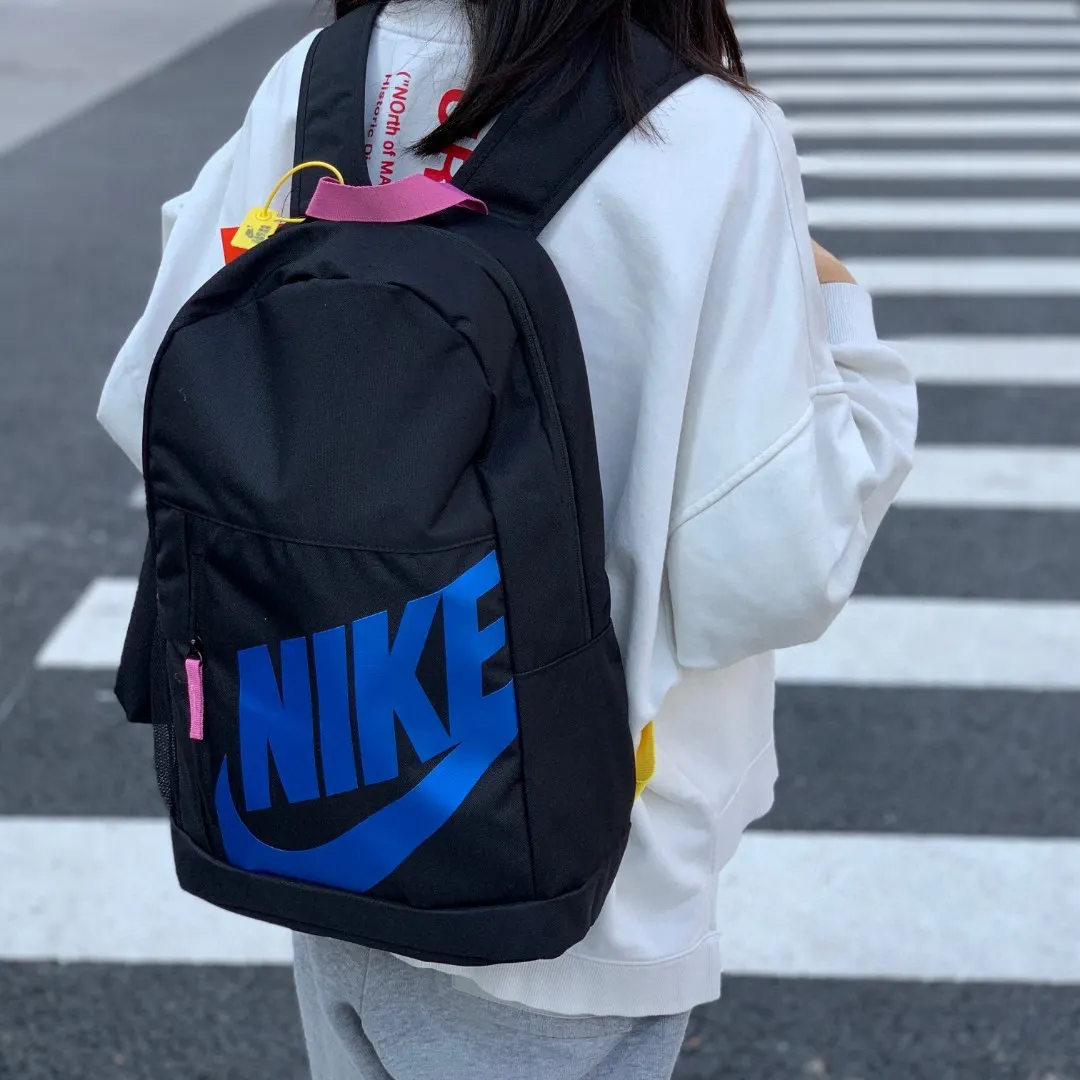 黑色 蓝色 Nike耐克笔袋挂饰款单肩包男女情侣款 收纳包 旅行收纳款