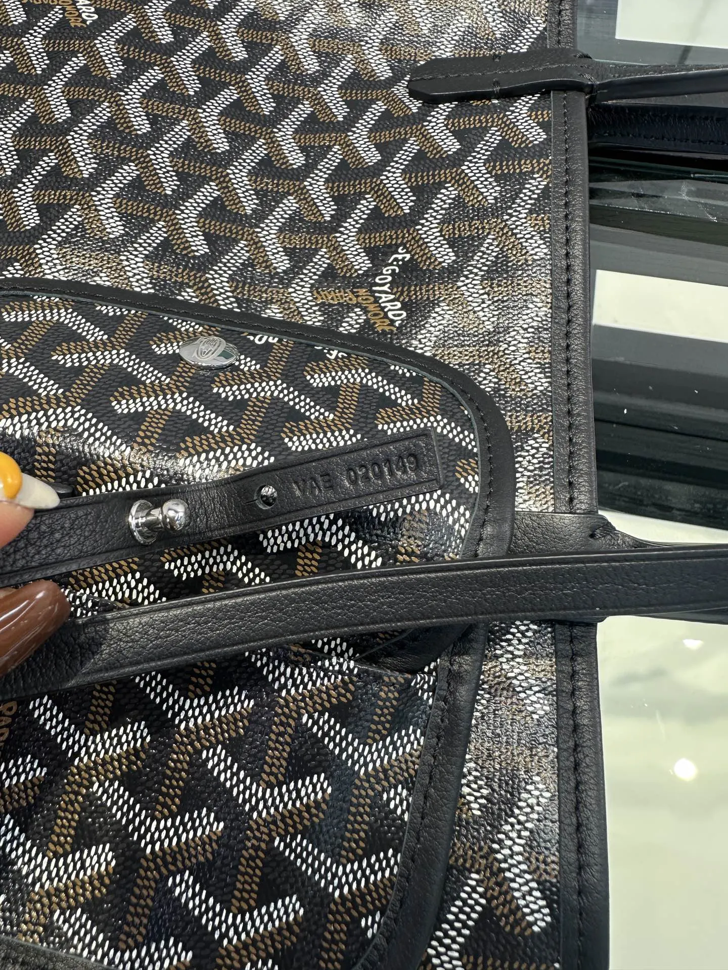Goyard 黑色 小牛皮 托特包 大容量托特款