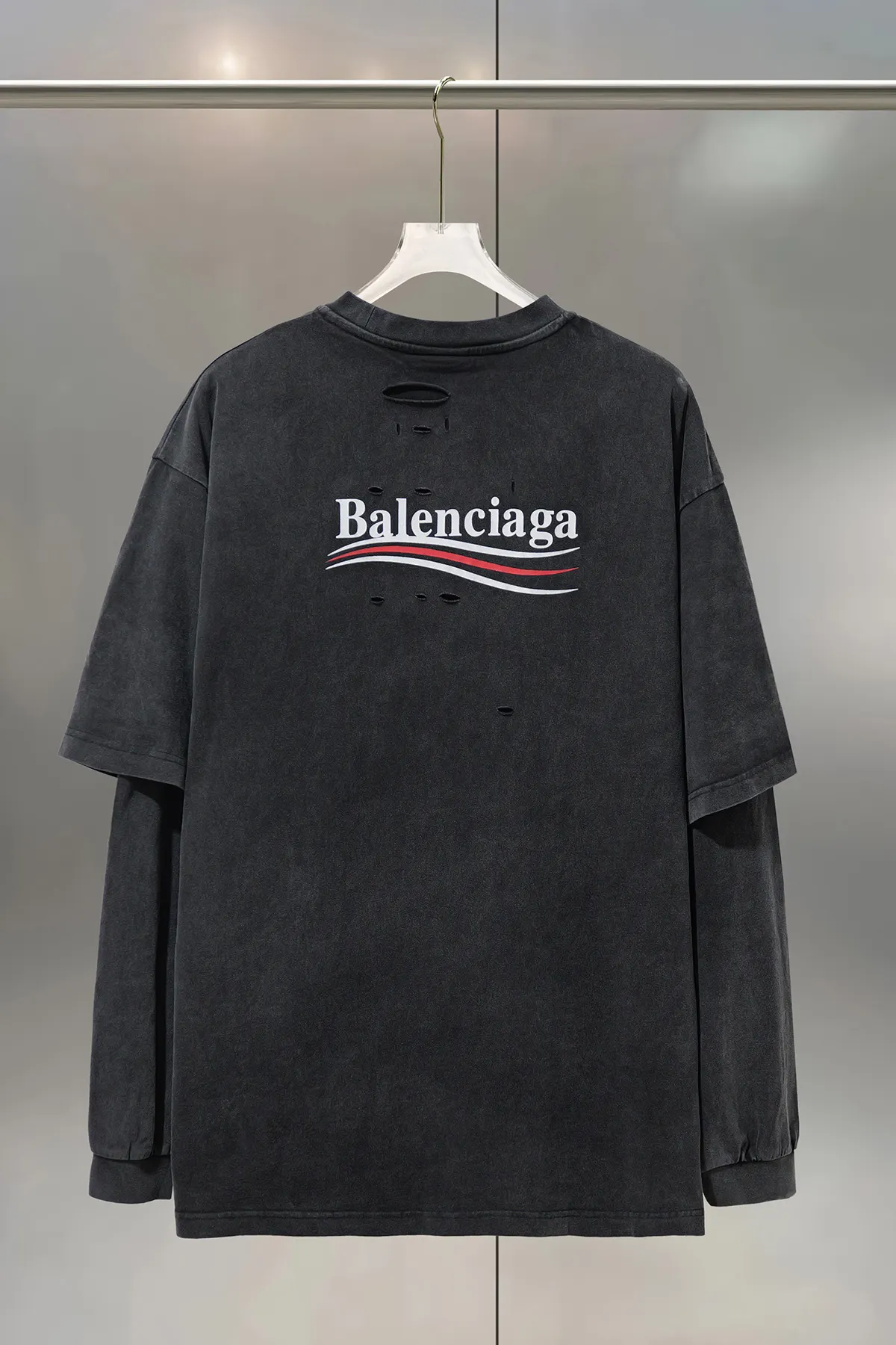 Balenciaga 純棉 長袖T恤