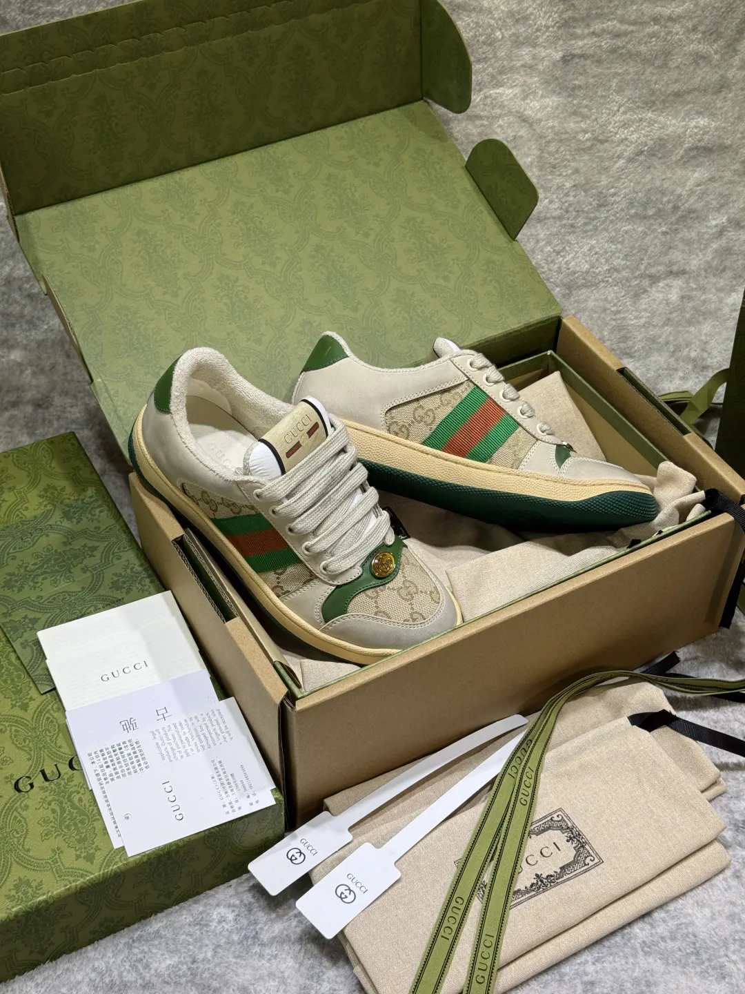 Gucci Logo休闲运动鞋 百搭款