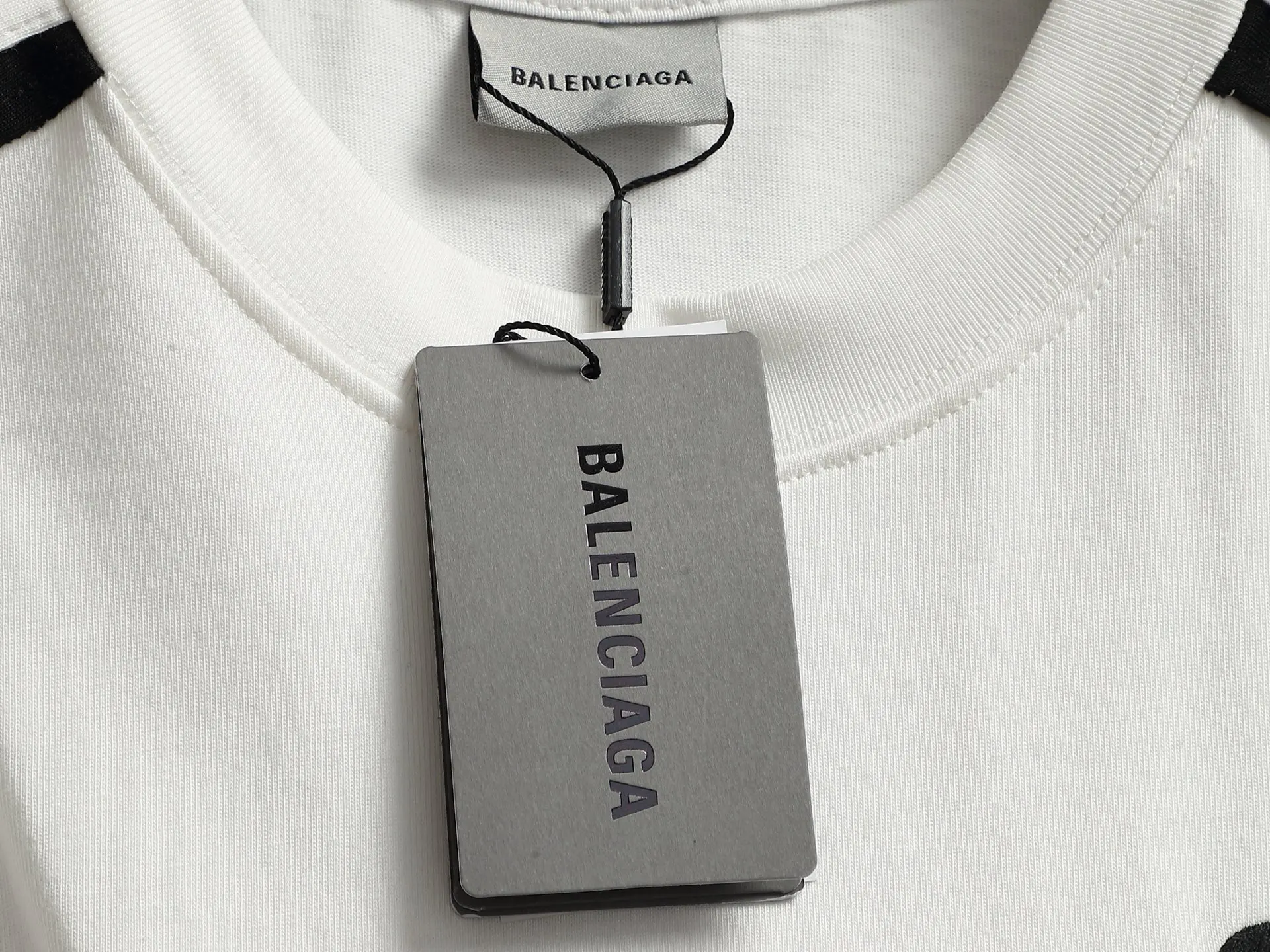 Balenciaga Logo 短袖T恤(數字5)