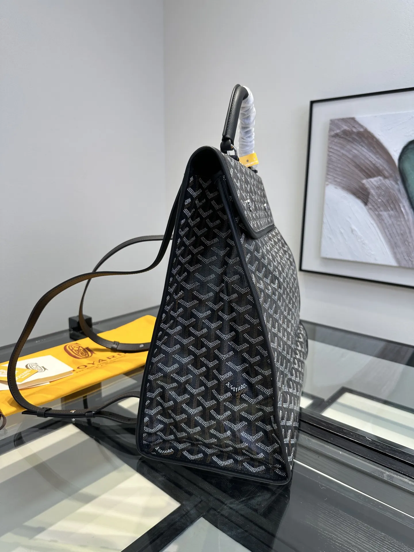 Goyard 黑色 外出旅行时请一定记得带上 Saint Léger 因 旅行袋 大容量旅行款