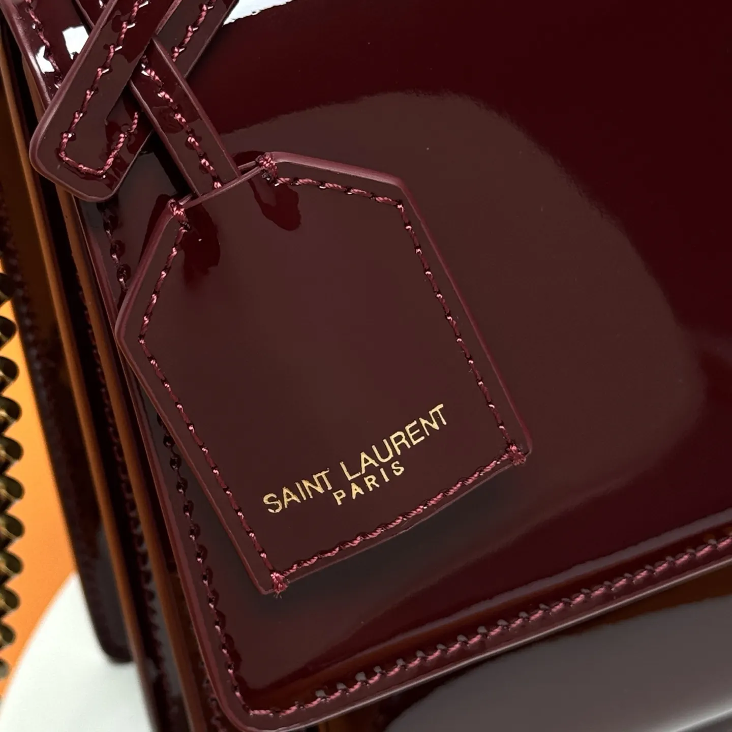 YSL Sunset 漆皮单肩斜挎包 实拍款02 精选款