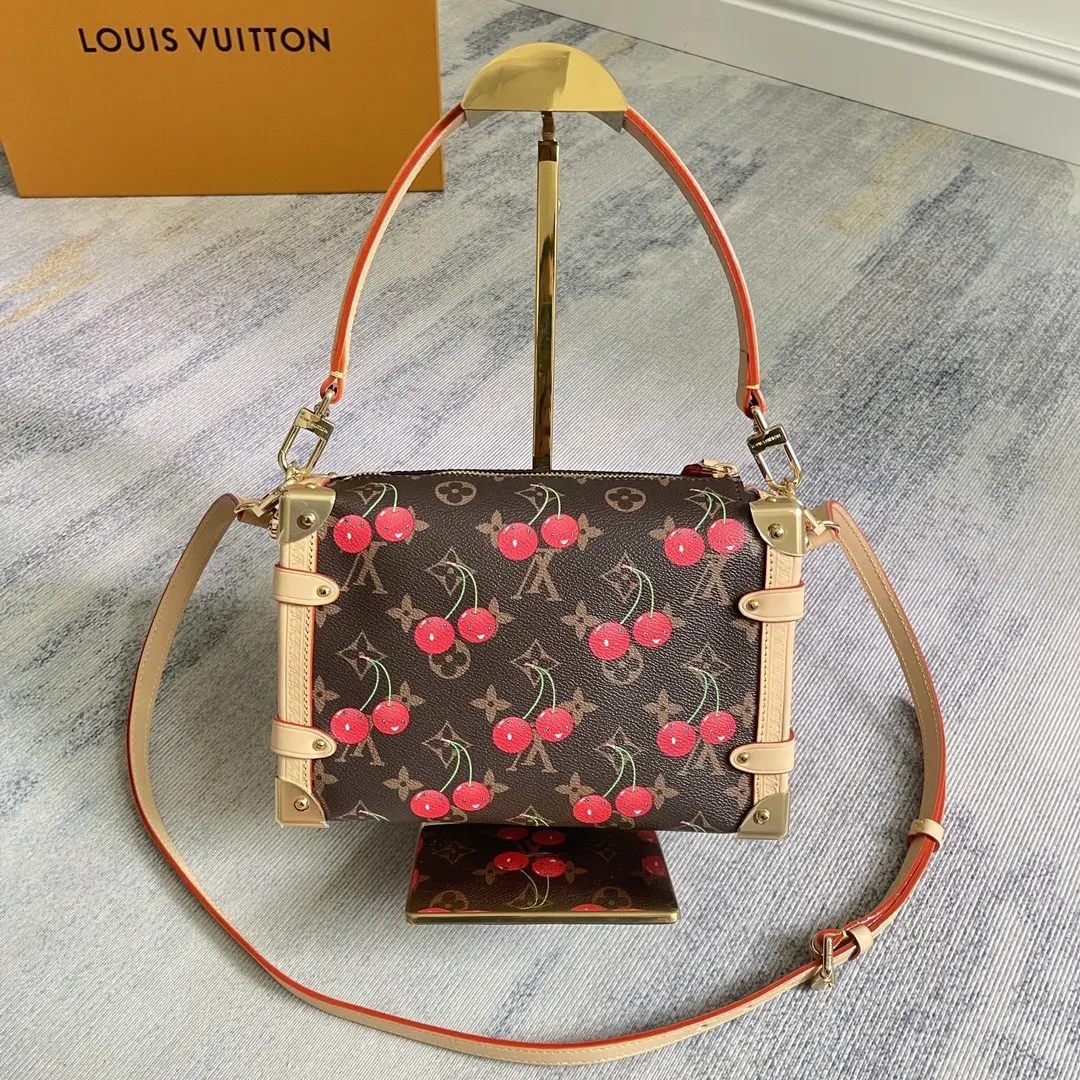 Louis Vuitton Monogram Suitcase Travel Lightweight Leather